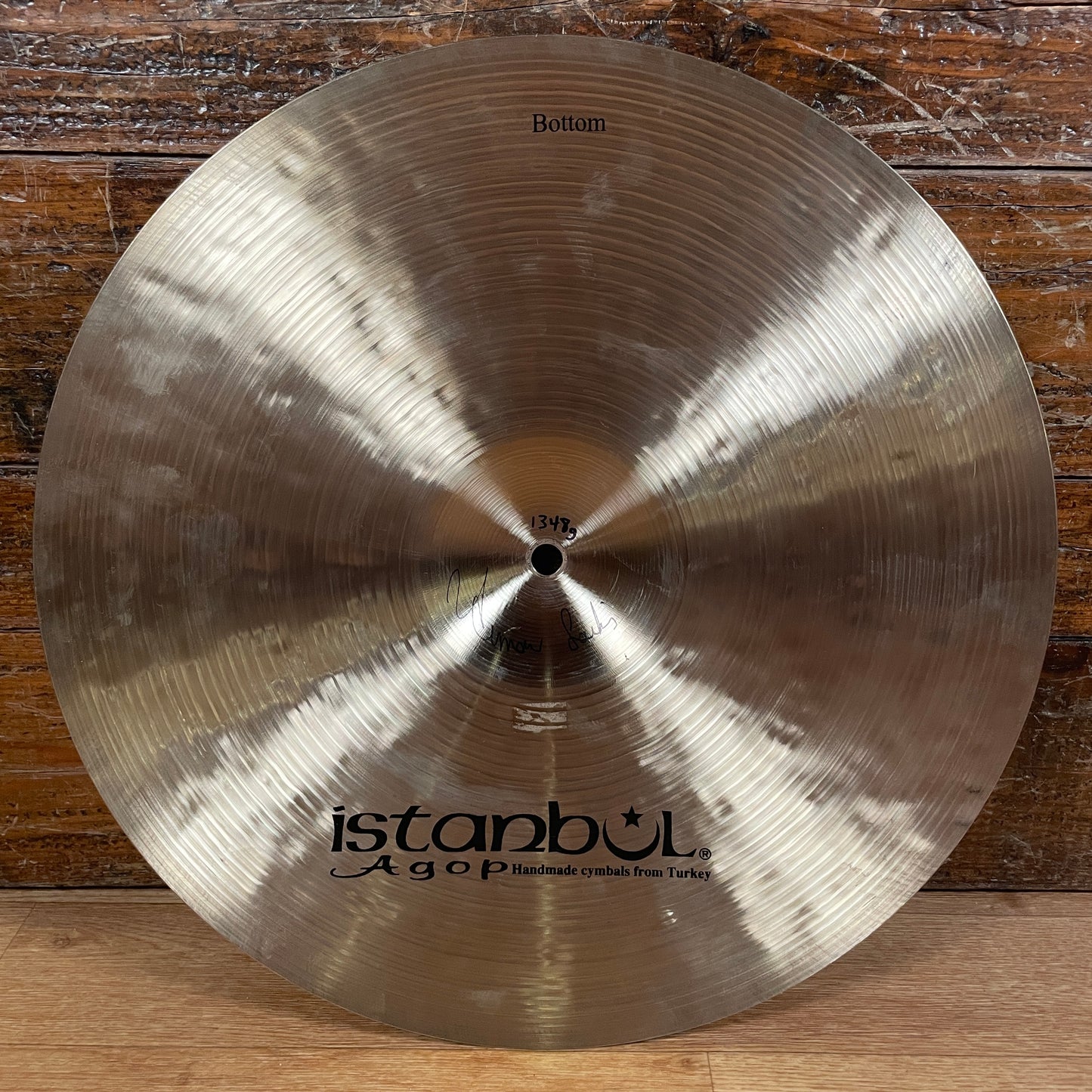 15" Istanbul Agop Traditional Medium Hi-Hat Cymbal Pair 1164g/1348g *Video Demo*