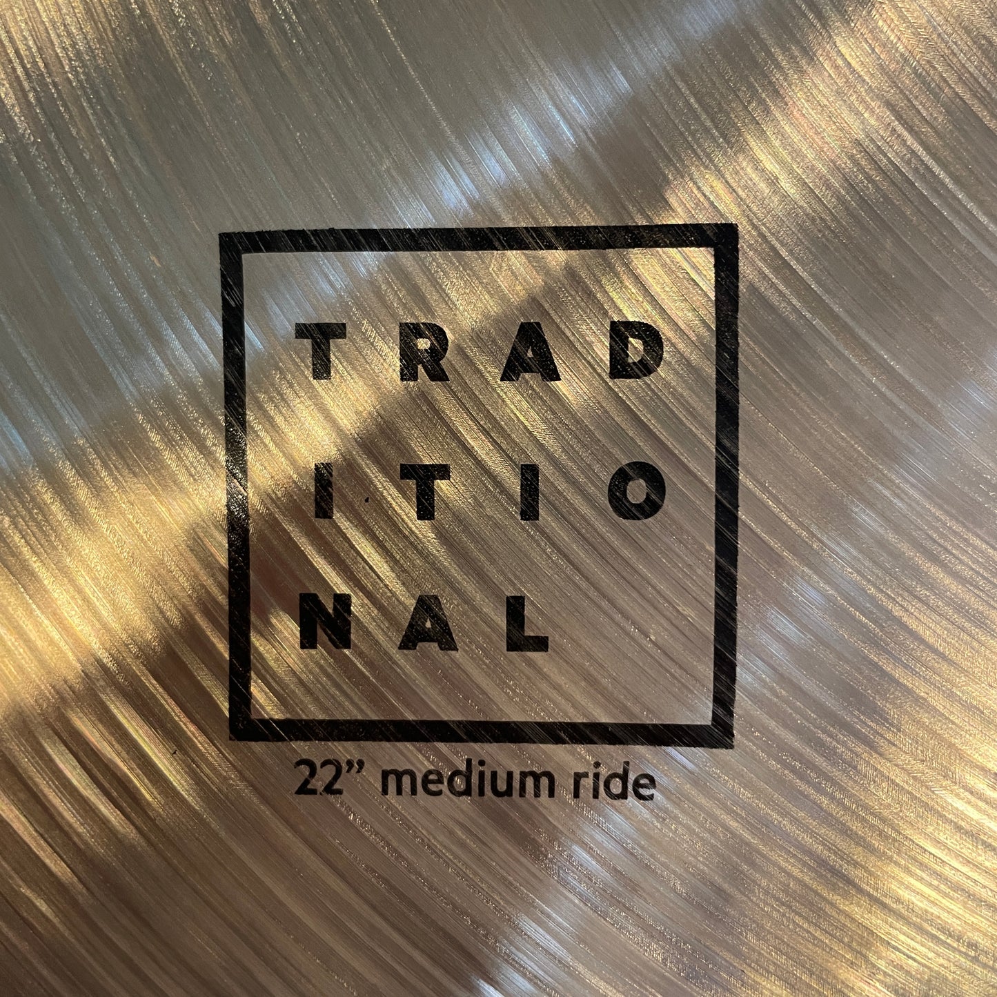 22" Istanbul Agop Traditional Medium Ride Cymbal 2982g *Video Demo*