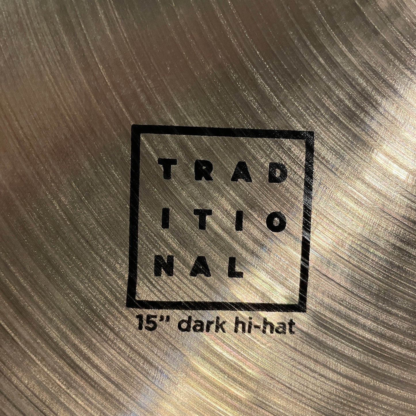 15" Istanbul Agop Traditional Dark Hi-Hat Cymbal Pair 996g/1254g *Video Demo*