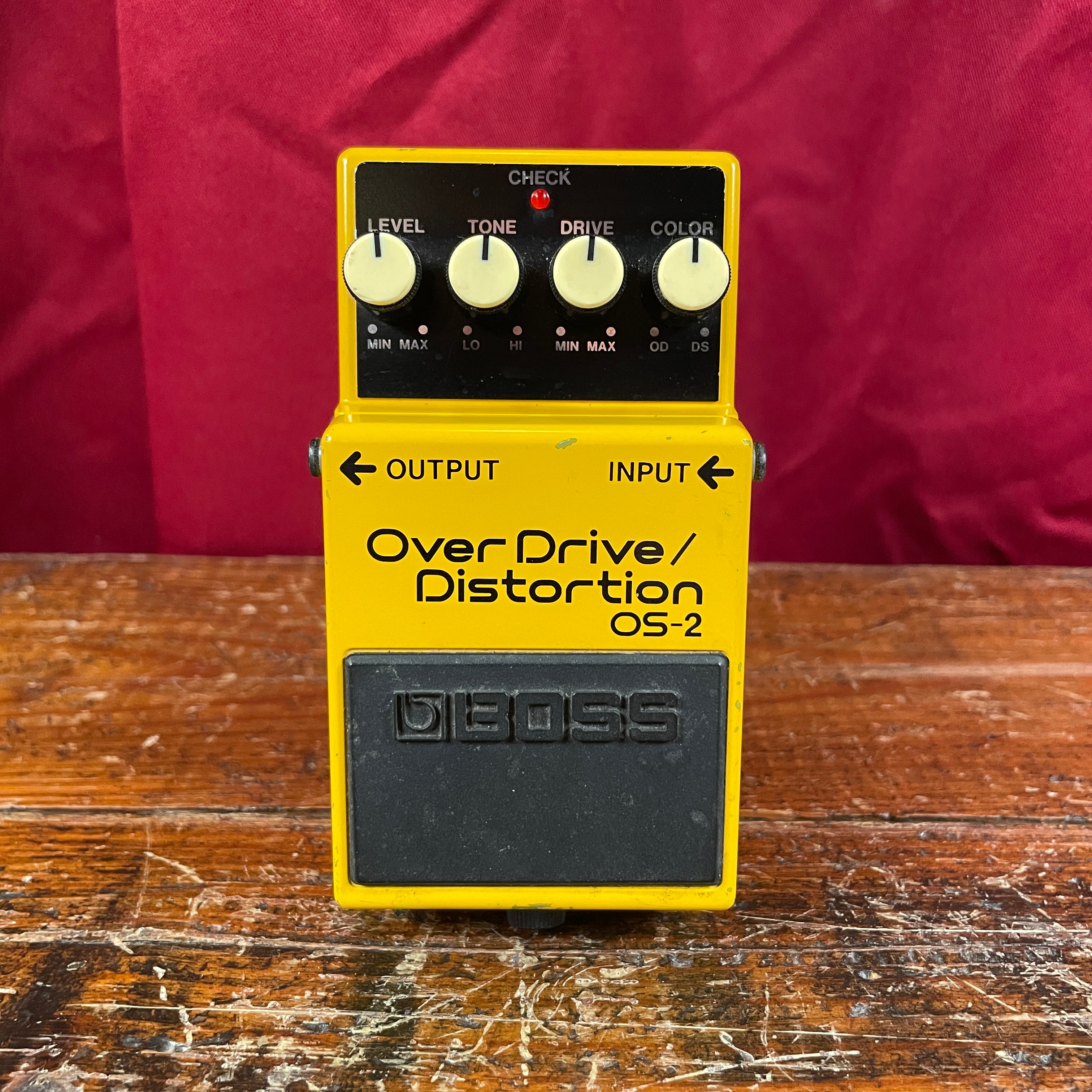 Boss OS-2 Overdrive / Distortion Pedal – Drugan's Drums & Guitars