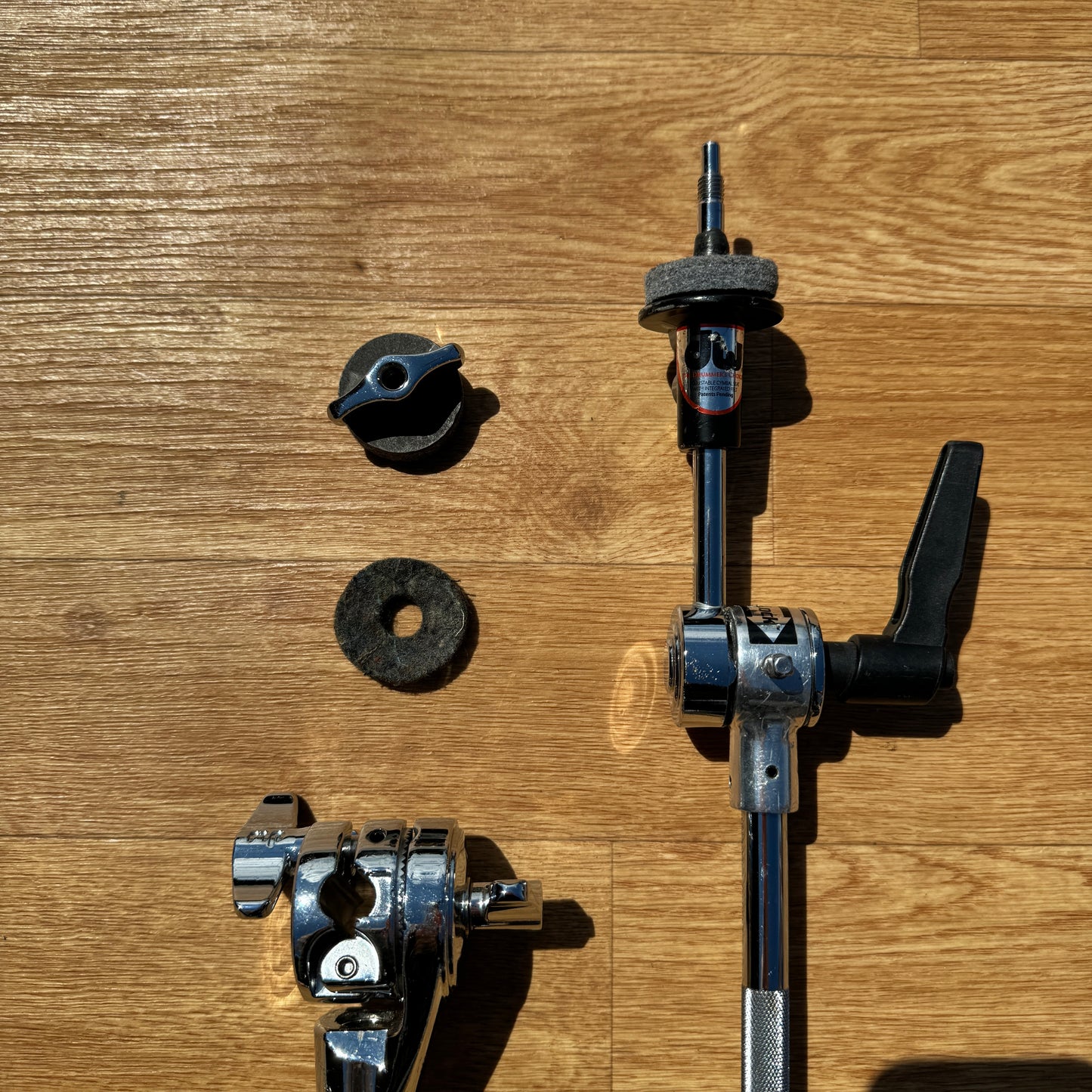 DW DWSM799 Cymbal Boom Assembly Clamp w/ DogBone and SM912 Cymbal Arm Drum Workshop