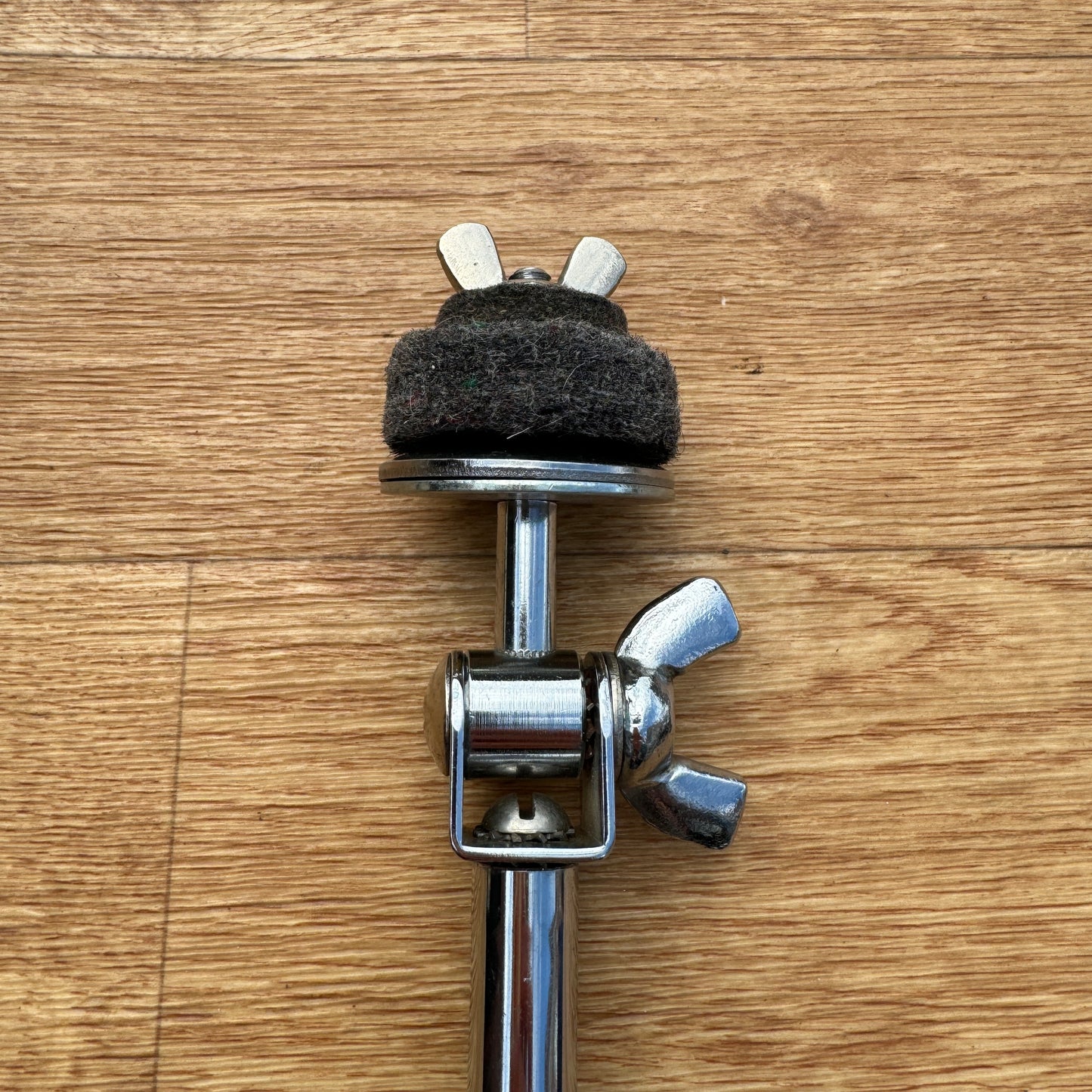 1950s WFL Ludwig No. 1372 Adjustable L-Arm Cymbal Holder Chrome