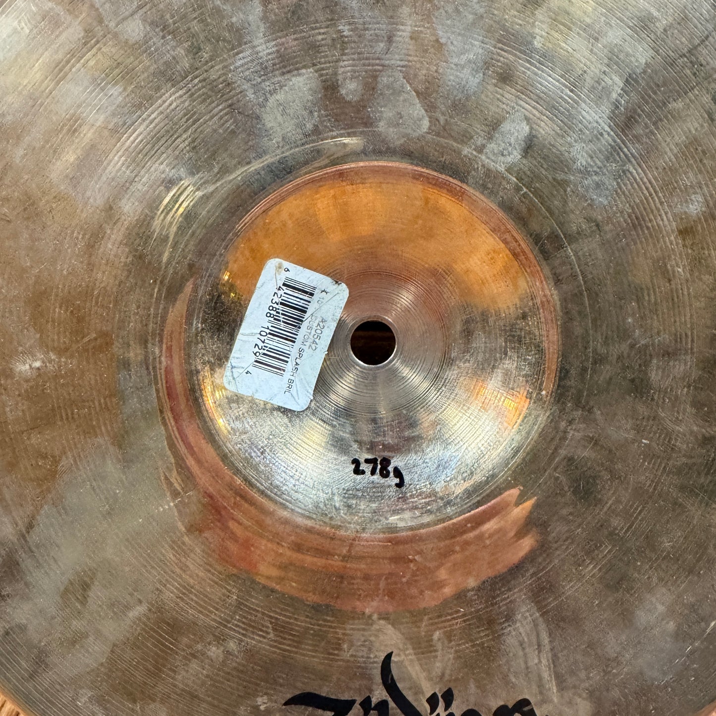 10" Zildjian A Custom Splash Brilliant 278g *Video Demo*