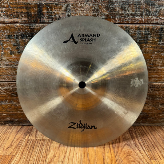 10" Zildjian A Armand Splash Cymbal 276g *Video Demo*