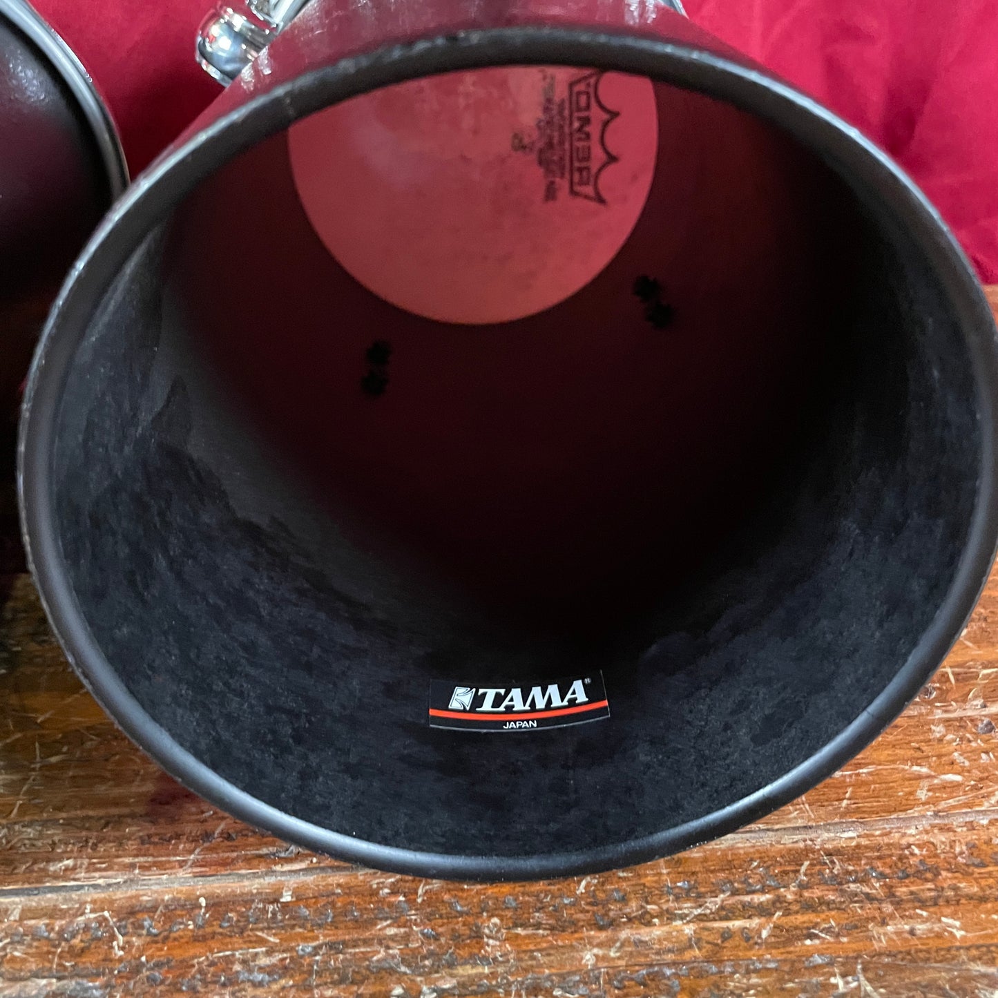 Tama 11" & 11.75" Octoban Drums Black - 280mm & 301mm