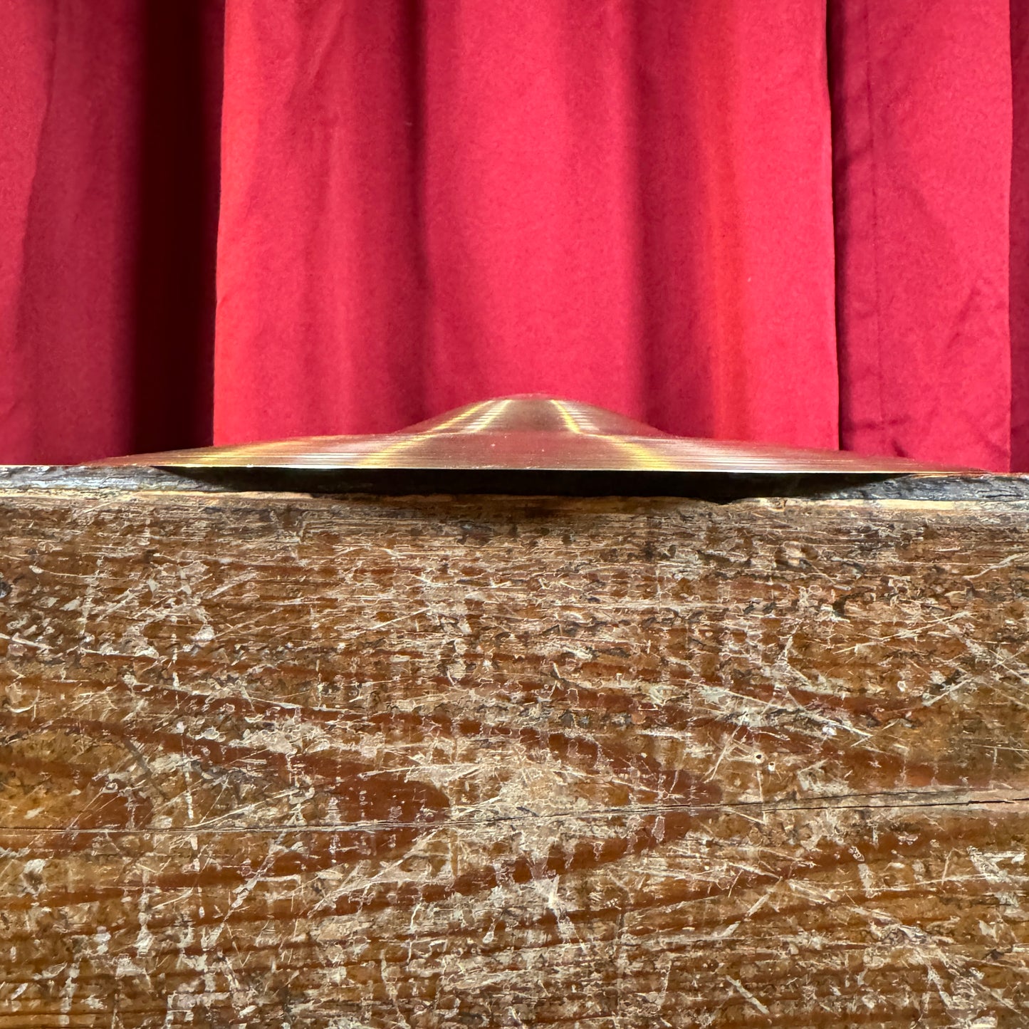 11" Zildjian A 1940s-50s Gene Krupa Trans Stamp Medium Hi-Hat Cymbal Pair 366g/398g *Video Demo*