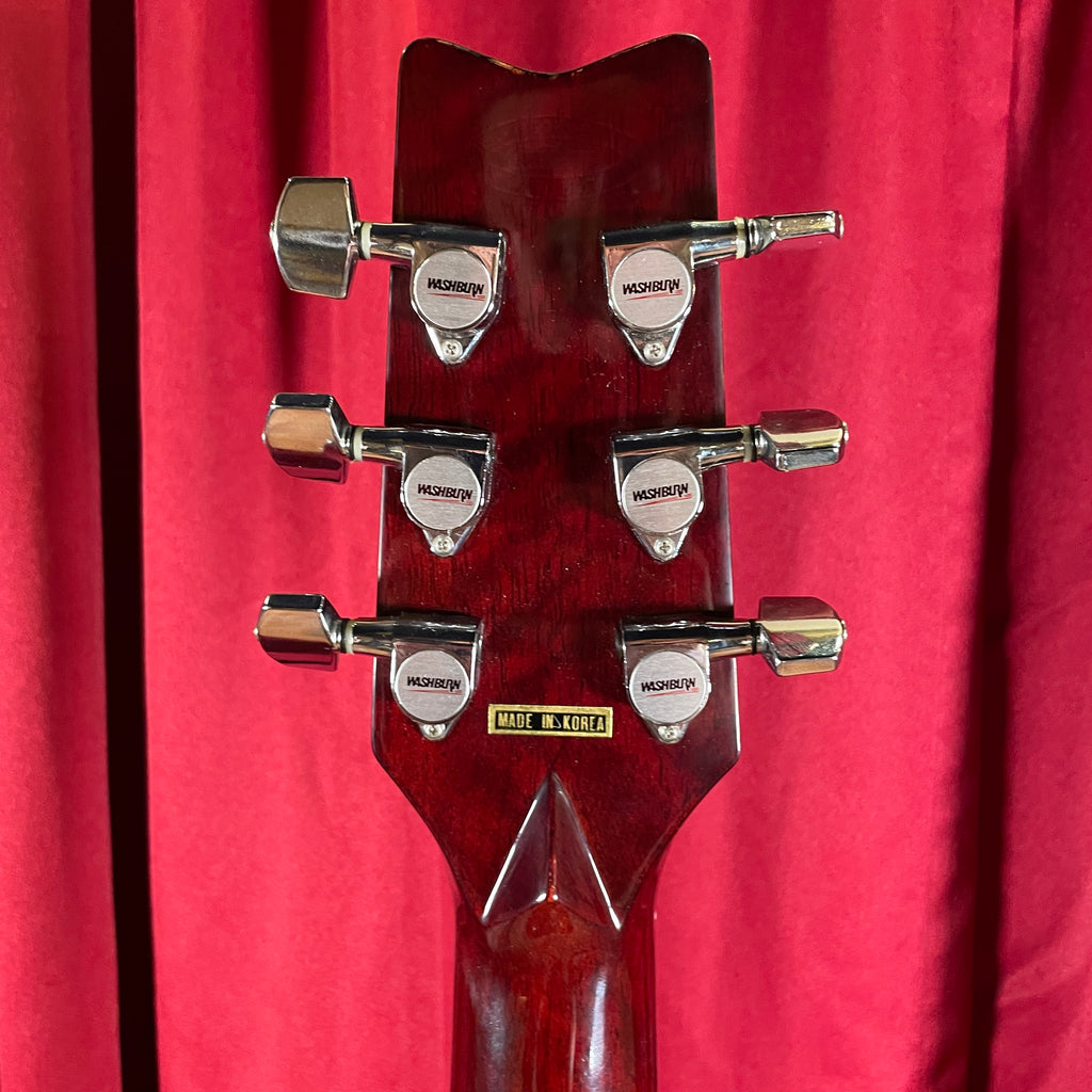 1990s Washburn D12N Acoustic Guitar Natural Drugan's Drums & Guitars