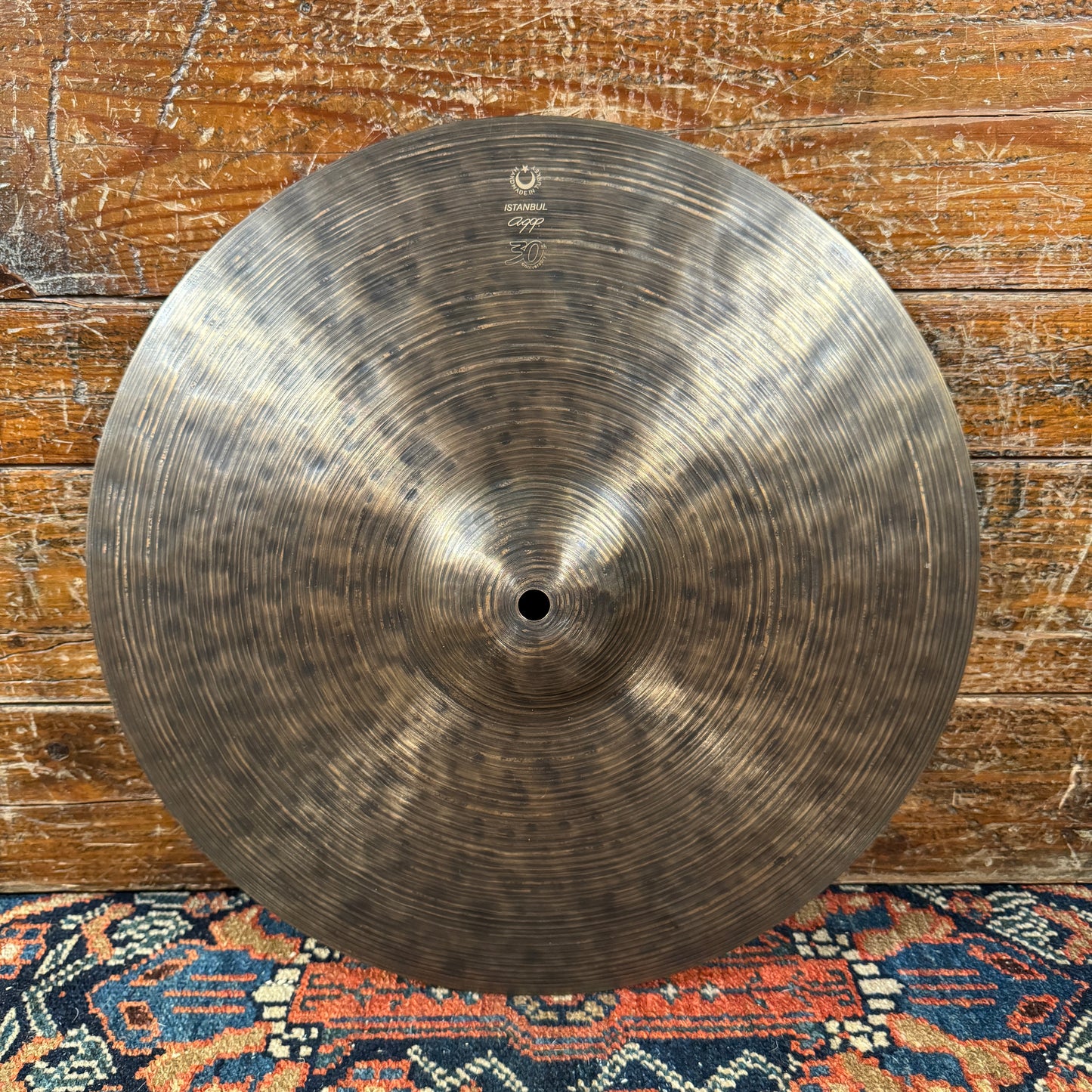 15" Istanbul Agop 30th Anniversary Hi-Hat Cymbal Pair 942g/1045g *Video Demo*