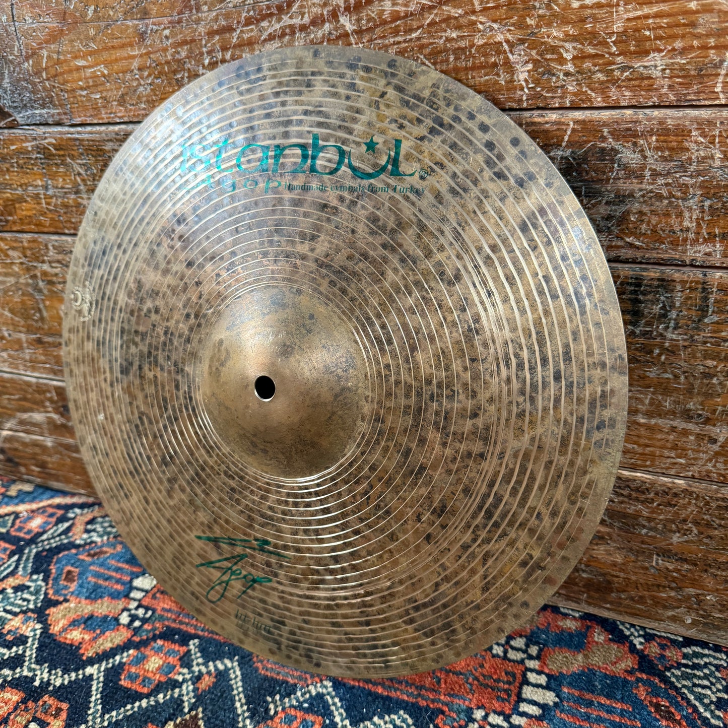 14" Istanbul Agop Signature Hi-Hat Cymbal Pair 820g/910g *Video Demo*