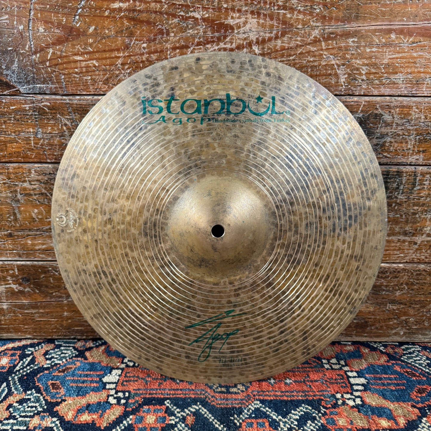 14" Istanbul Agop Signature Hi-Hat Cymbal Pair 820g/910g *Video Demo*