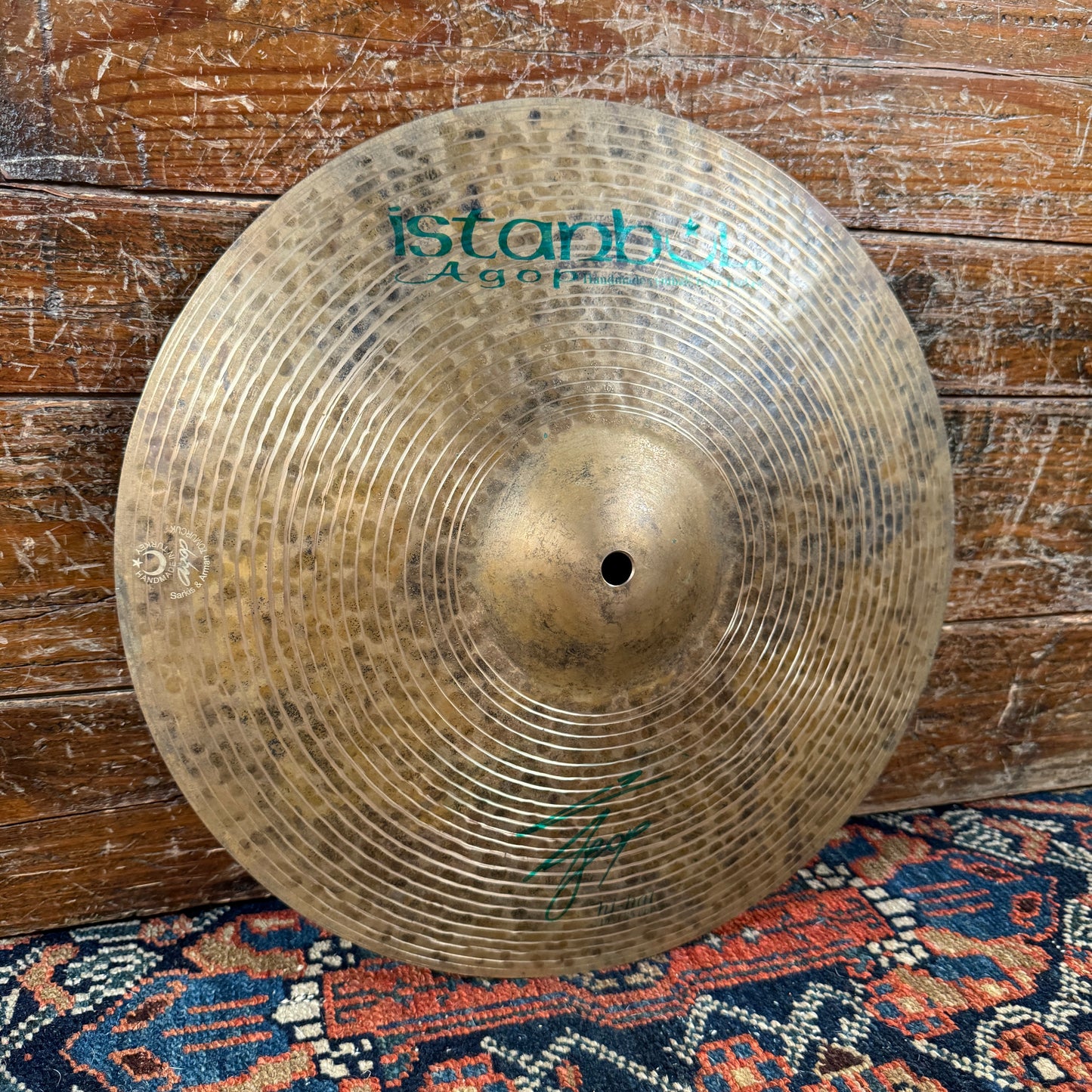 14" Istanbul Agop Signature Hi-Hat Cymbal Pair 820g/910g *Video Demo*