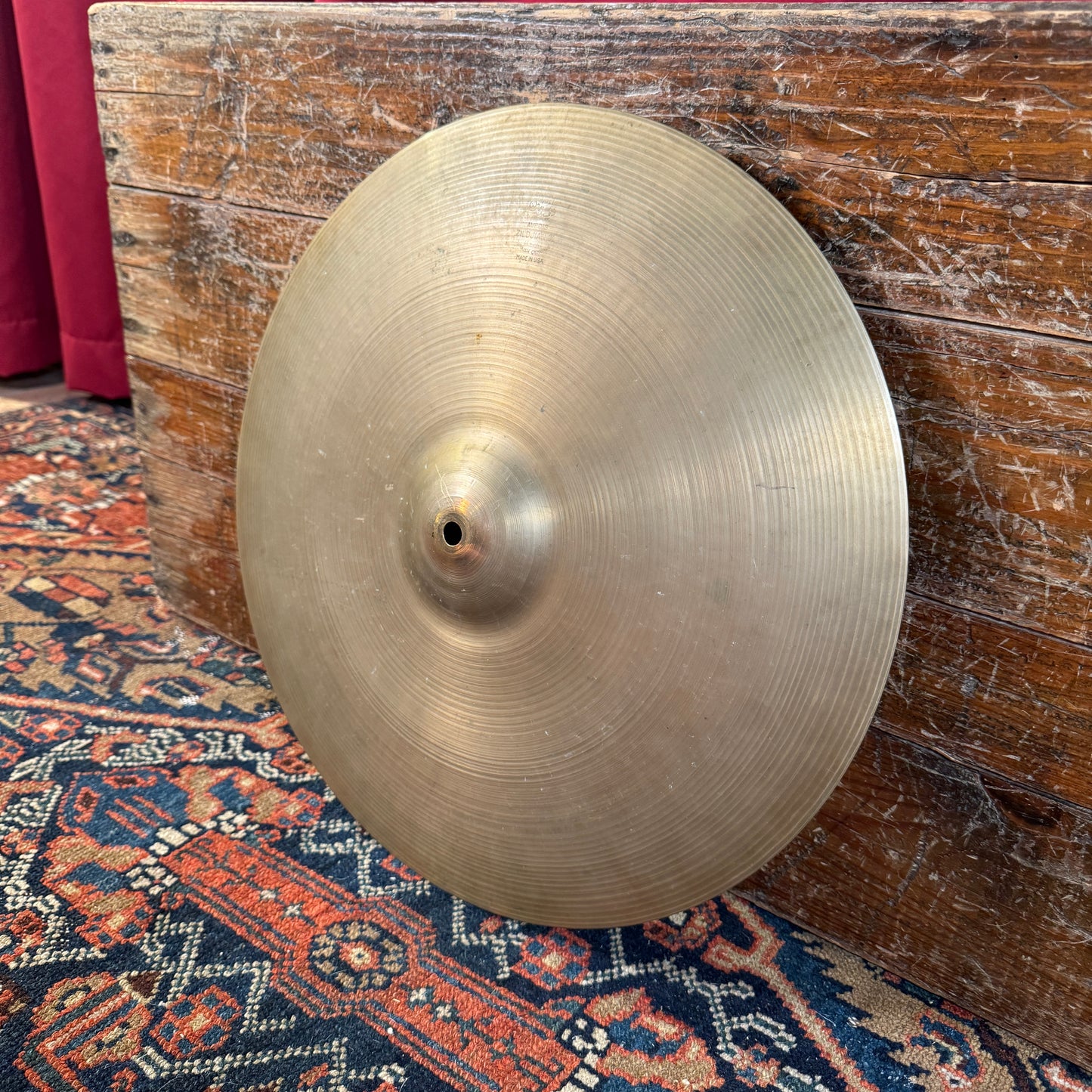 16" Zildjian A 1950s Small Stamp Crash Cymbal 1174g *Video Demo*