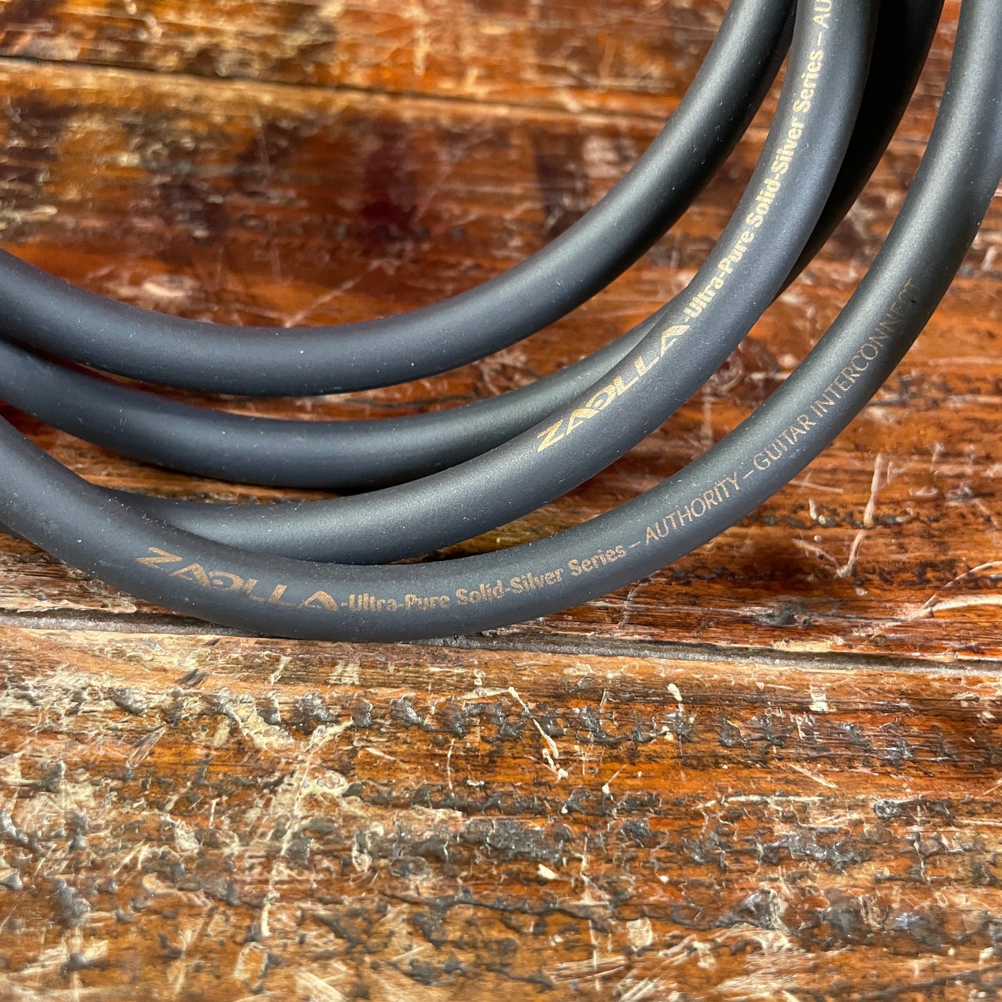 Lava Custom Shop Zaolla Silverline Instrument Cable 6 Foot Straight to Straight