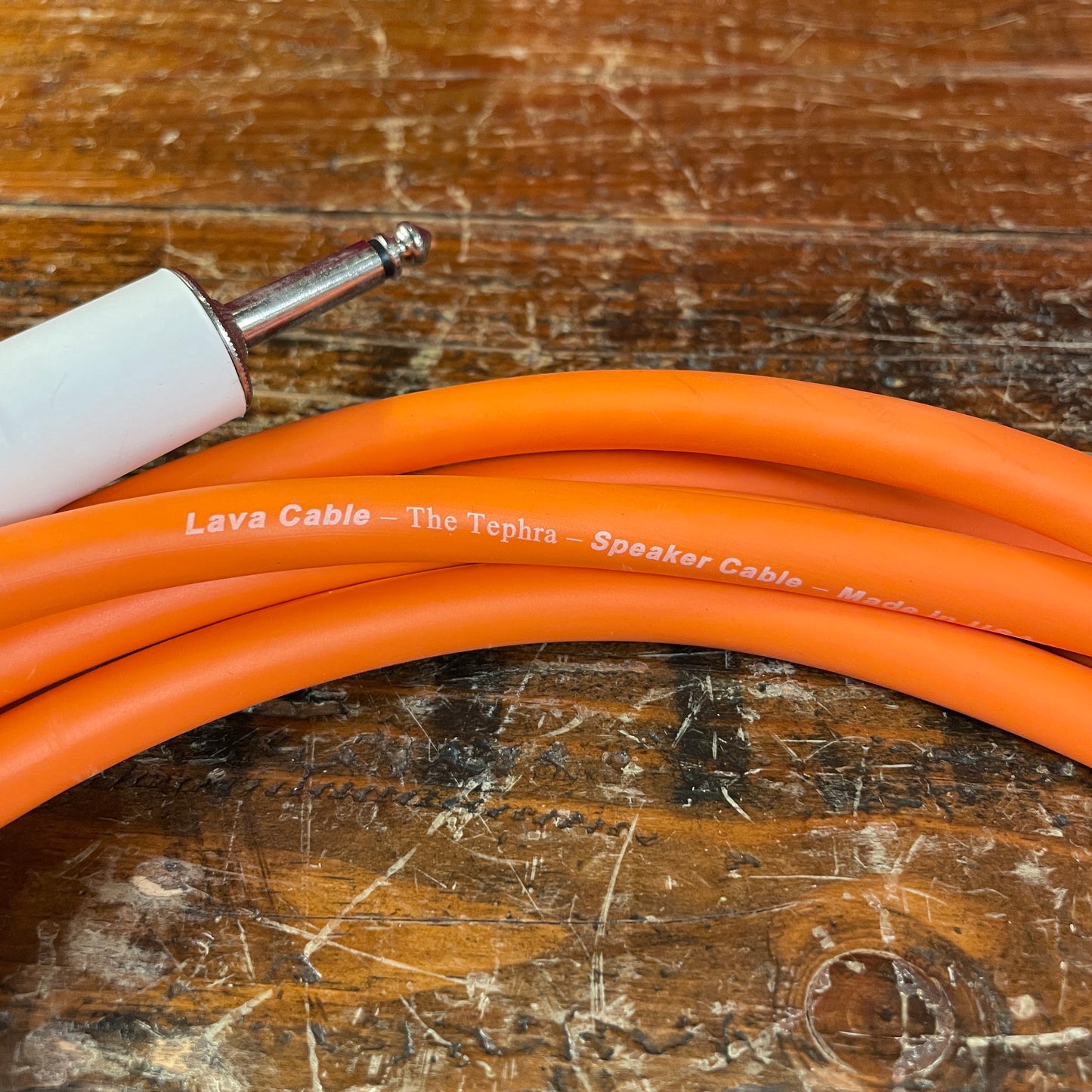 Lava Tephra Speaker Cable 12 Foot Straight to Straight