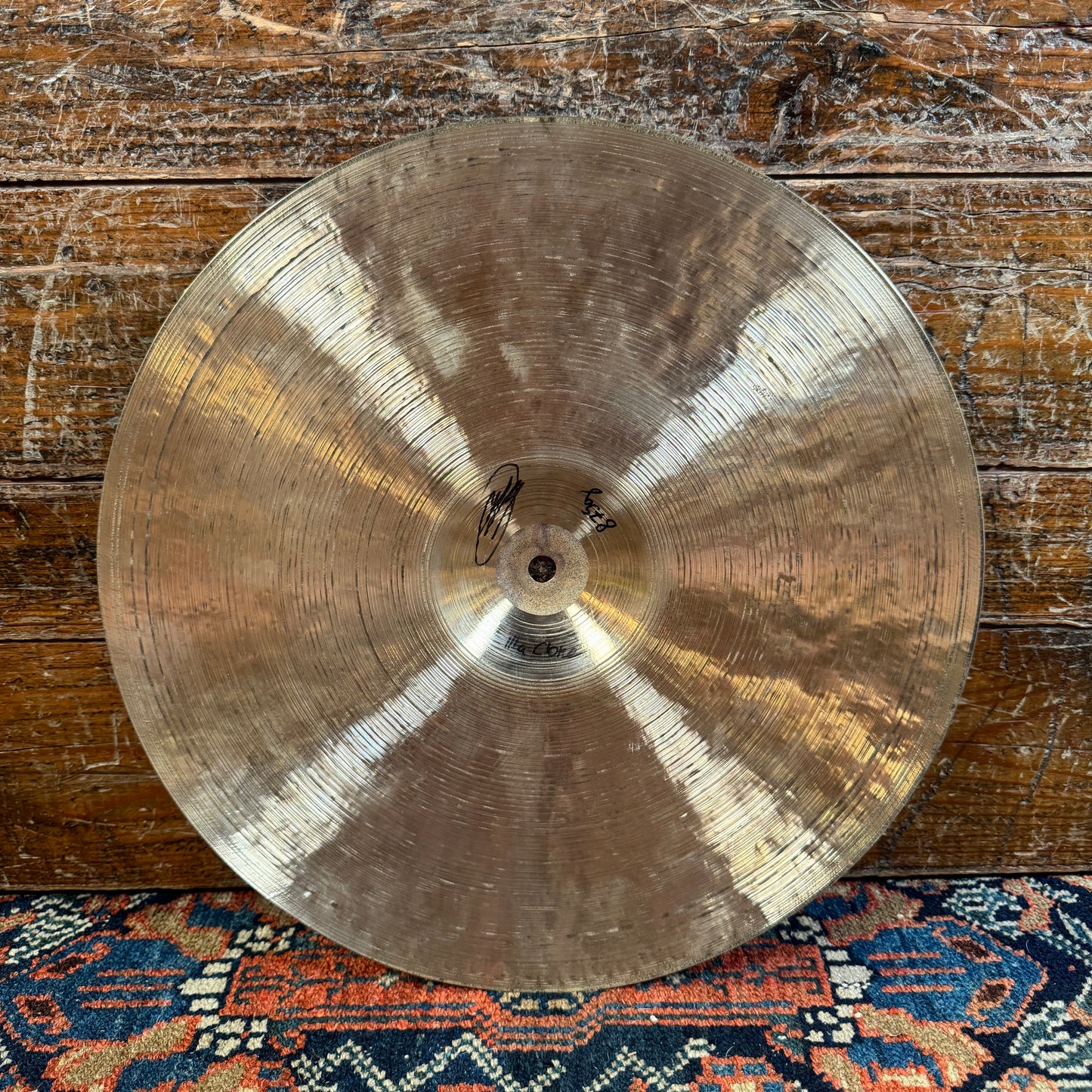 14" Funch K. Istanbul Old Stamp Type IIIa Clone Hi-Hat Cymbal Pair 875g/1077g OS *Video Demo*