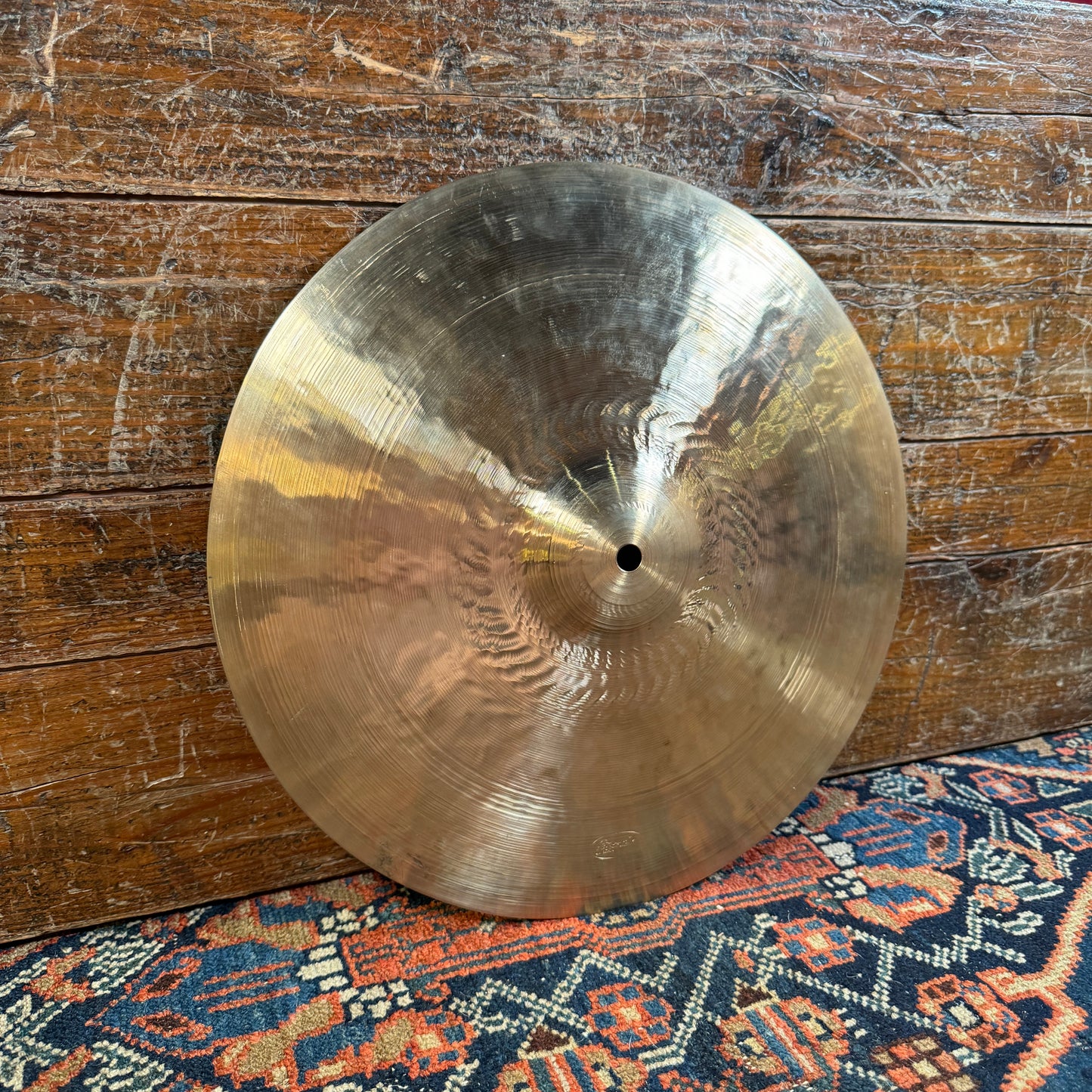 14" Funch K. Istanbul Old Stamp Type IIIa Clone Hi-Hat Cymbal Pair 875g/1077g OS *Video Demo*