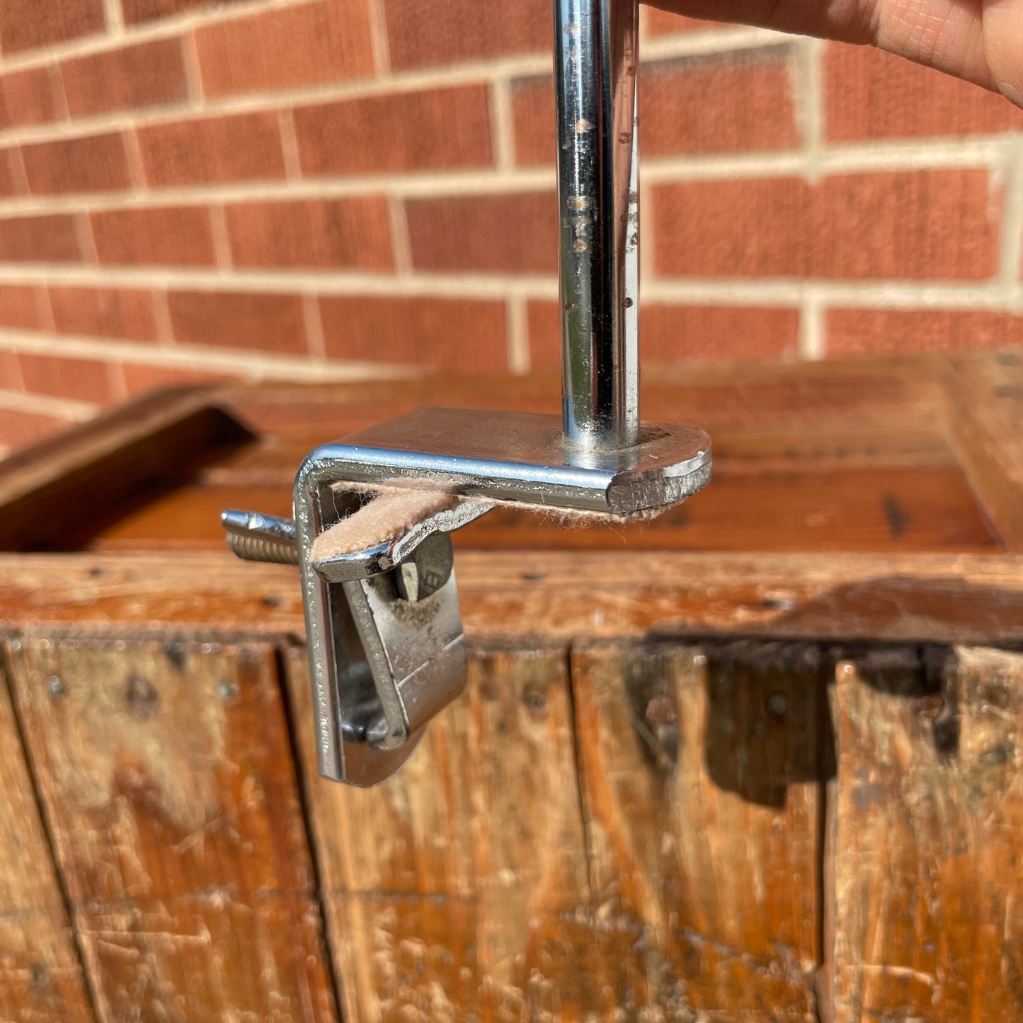1960s Ludwig Hoop Mounted Cymbal Holder Arm
