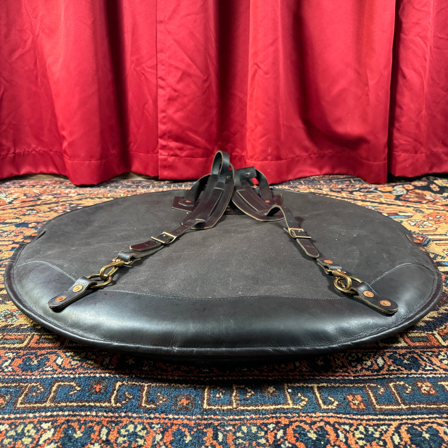 26" Istanbul Agop Signature Waxed Canvas Leather Tackle Cymbal Bag