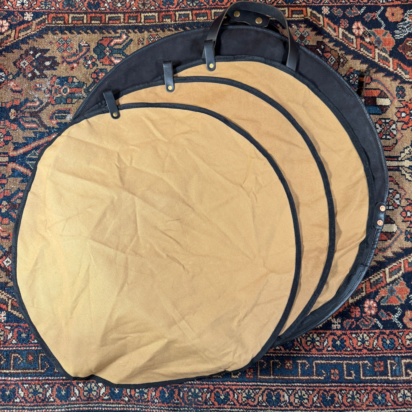 26" Istanbul Agop Signature Waxed Canvas Leather Tackle Cymbal Bag