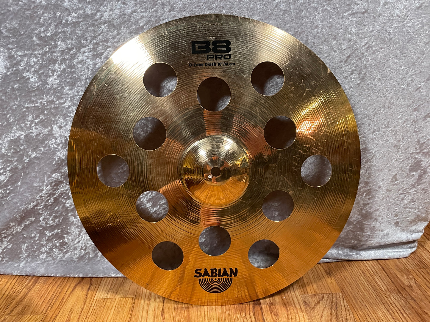 Sabian B8 Performance Cymbal Set Pack w/ 16" O-Zone Crash 45003-POZ Hi-Hat/Crash/Ride