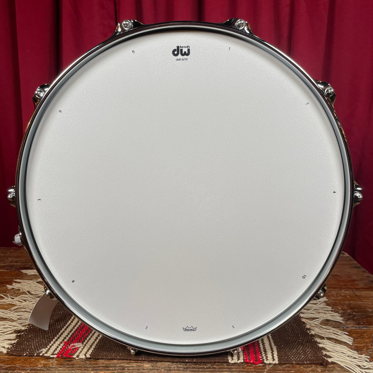 DW Collector's Series 1mm Aluminum 6.5x14 Snare Drum DRVM6514SVC