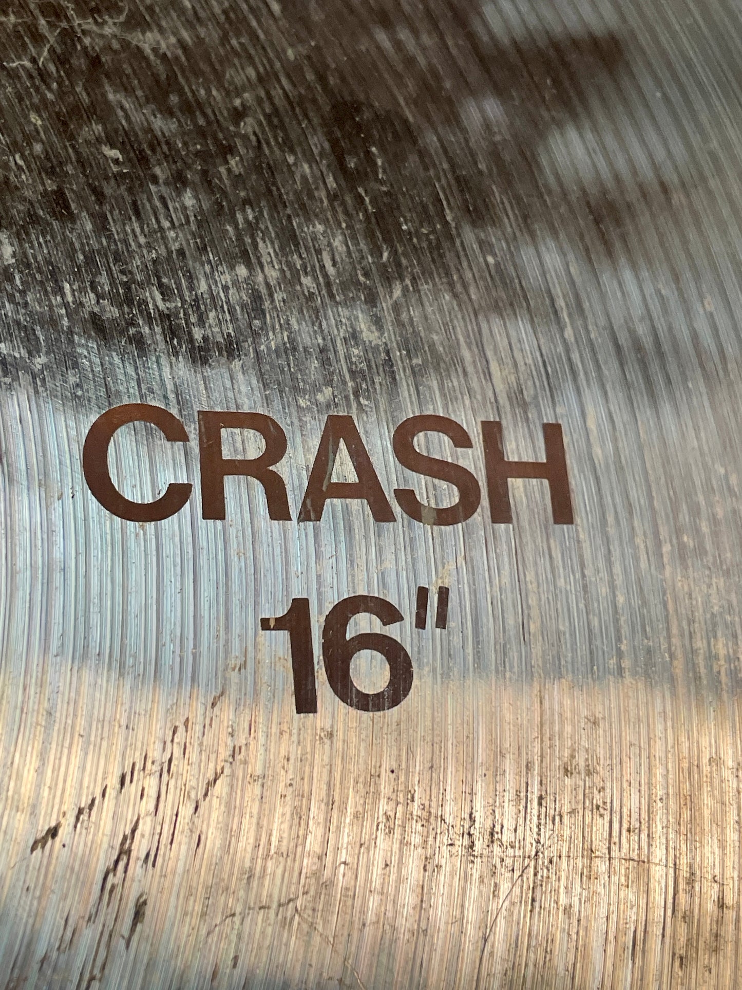 16" Vintage Paiste 404 Crash Cymbal 924g *Video Demo*