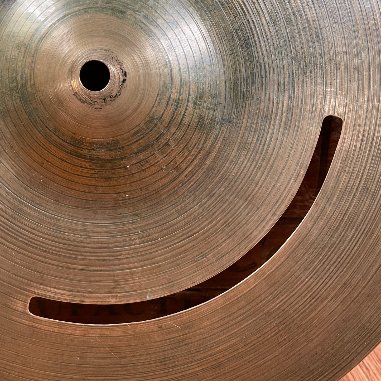 14" K Zildjian Istanbul 1967-77 New Stamp Hi-Hat / Crash Cymbal 771g *Video Demo*