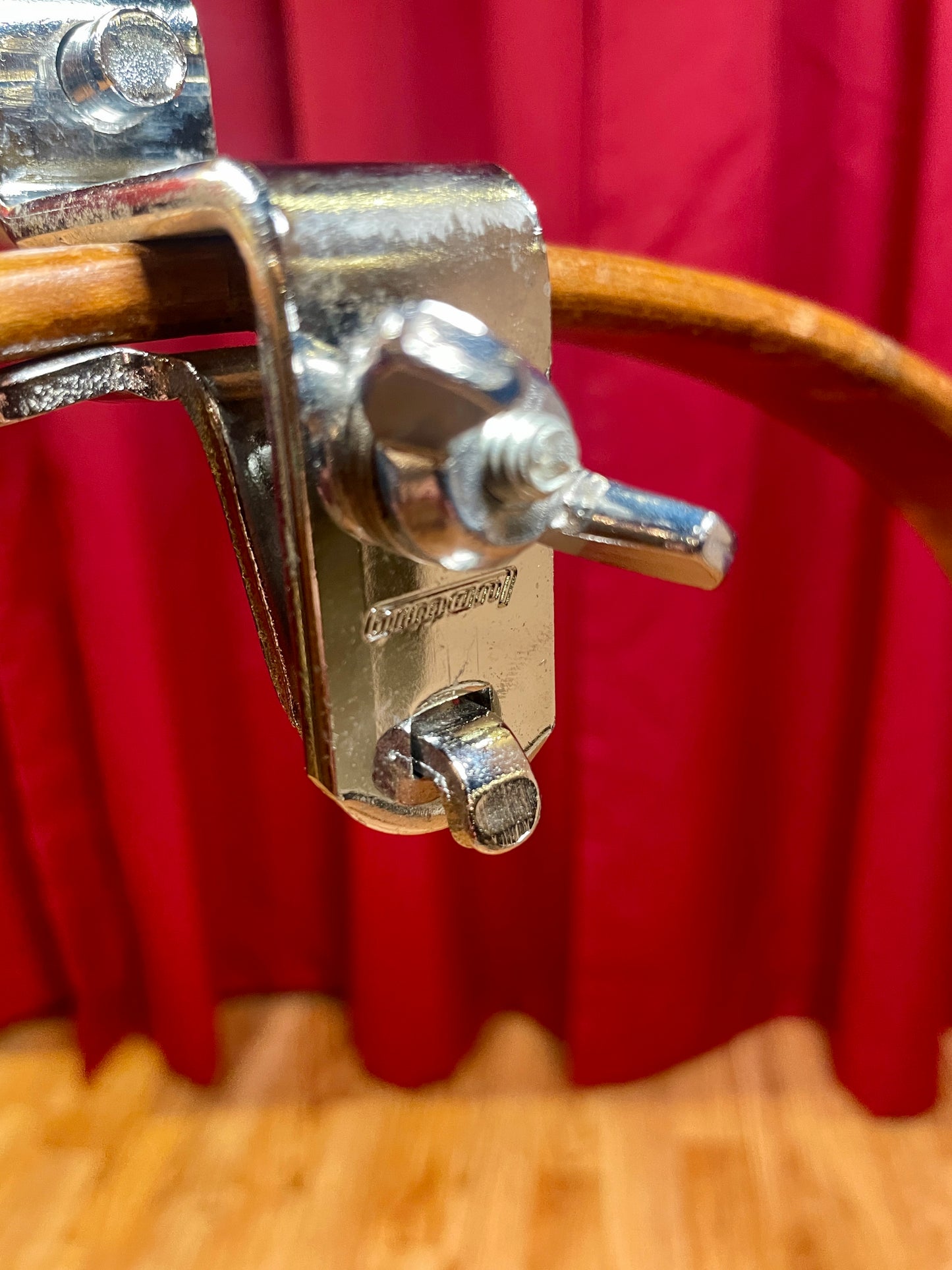 1960s Ludwig No. 1127 Bass Drum Hoop Mount Hi-Hat Brace