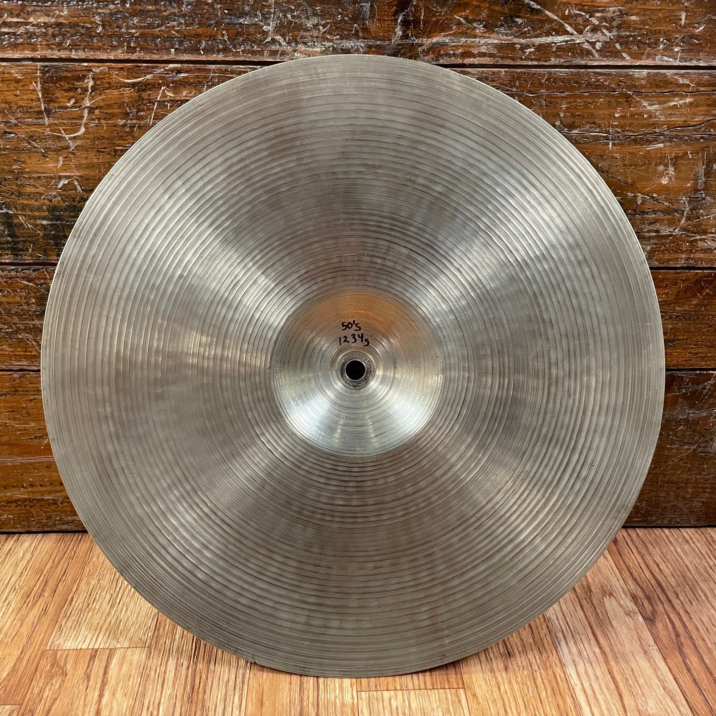 14" Zildjian A 1950s Small Stamp Hi-Hat Bottom Cymbal Single 1234g