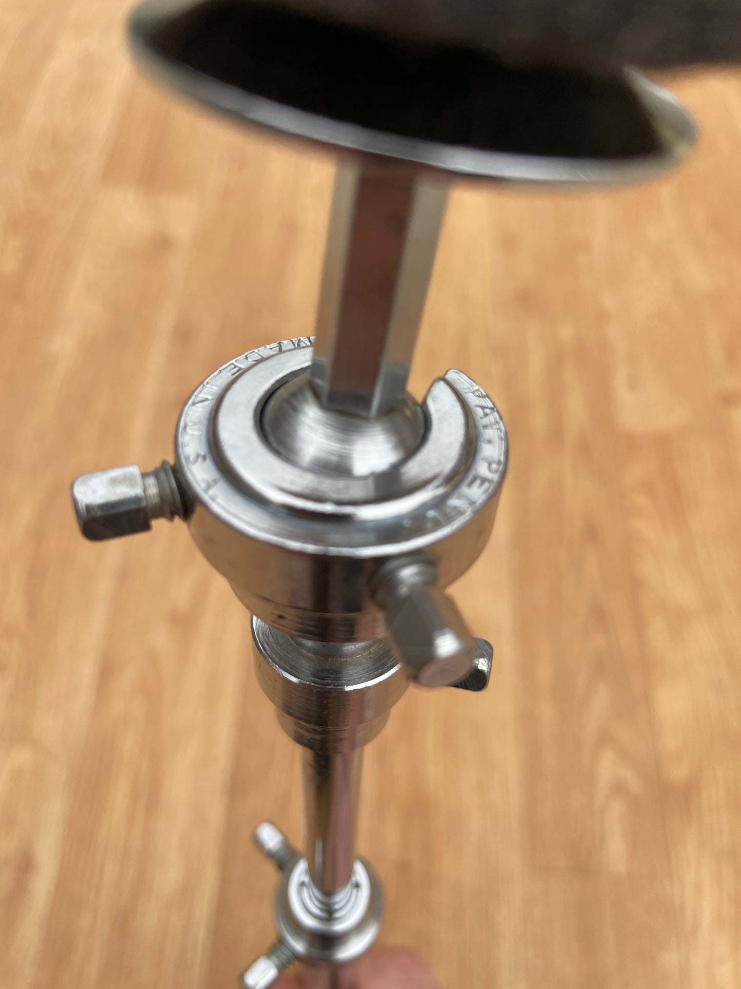 1960s Rogers No. 252R Knobby Telescoping L-Arm Cymbal Holder w/ Swiv-O-Matic Tilter