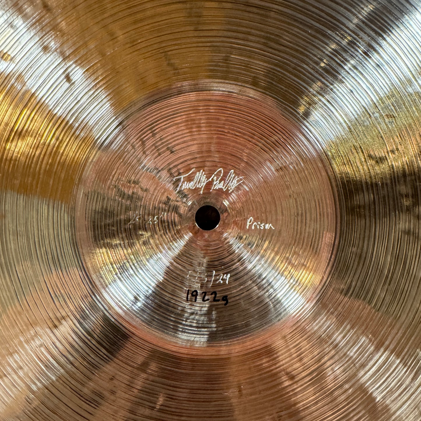 20.25" Timothy Roberts Prism Ride Cymbal 1922g *Video Demo*