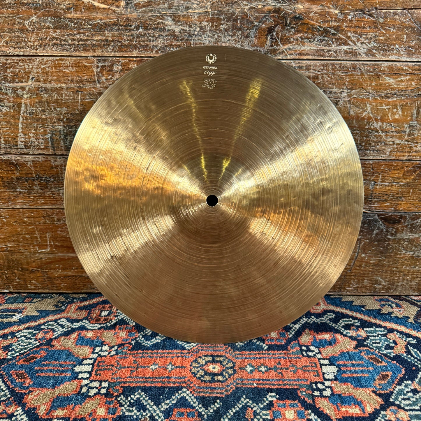 14" Istanbul Agop 30th Anniversary Medium Hi-Hat Cymbal Pair 866g/1096g *Video Demo*