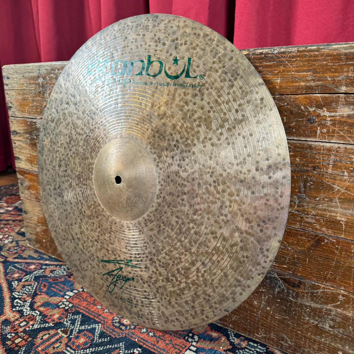 20" Istanbul Agop Signature Crash Cymbal 1478g *Video Demo*
