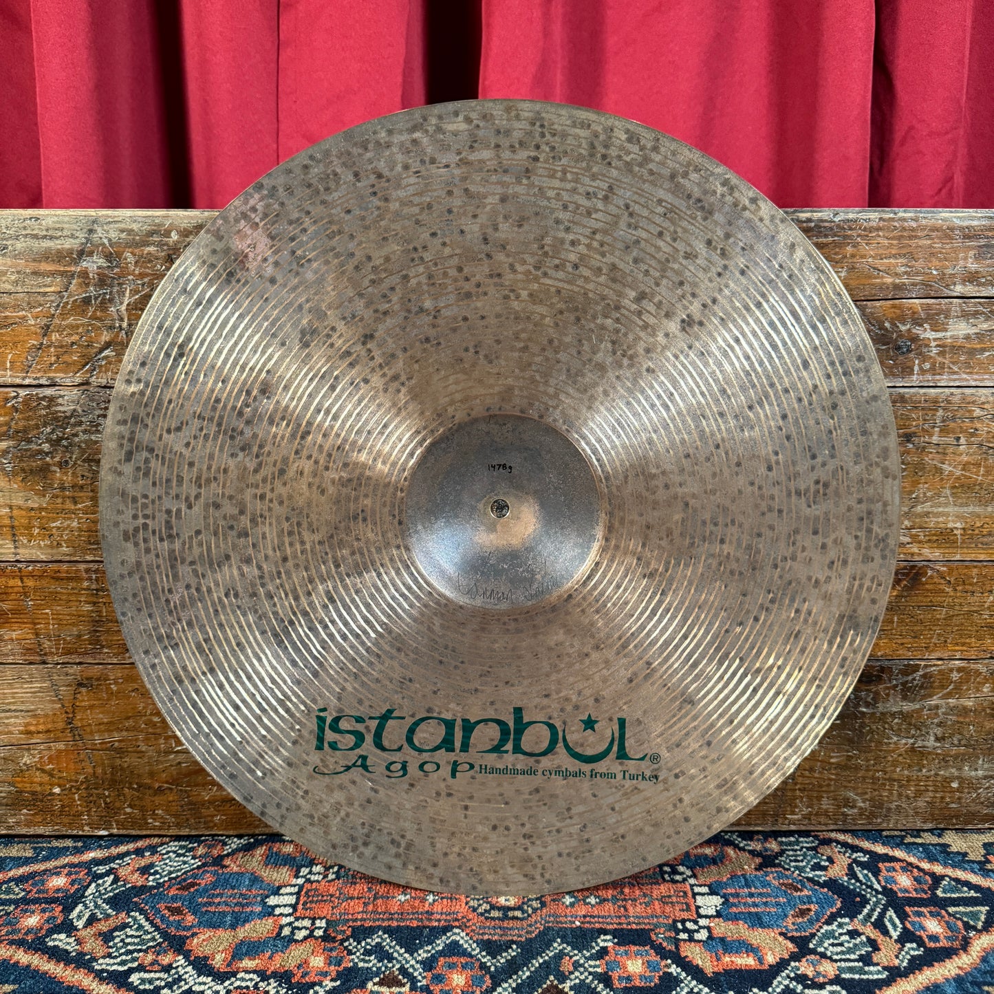 20" Istanbul Agop Signature Crash Cymbal 1478g *Video Demo*