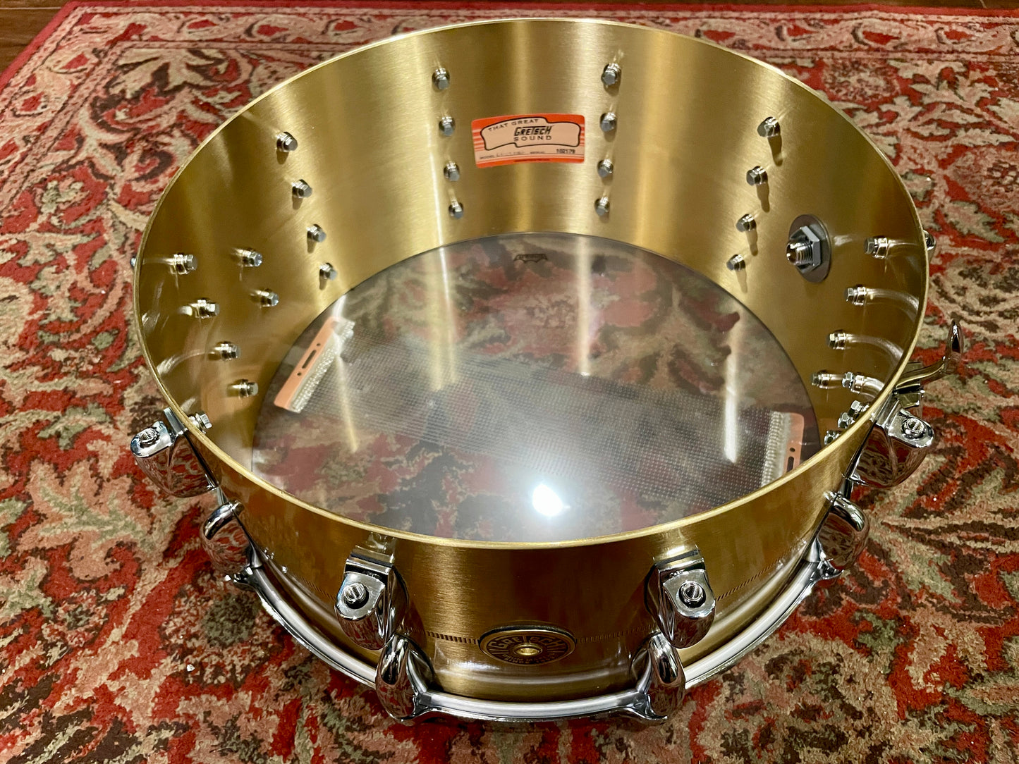 Gretsch USA Custom Bell Brass 6.5x14 Snare Drum G4169BBR *Video Demo*