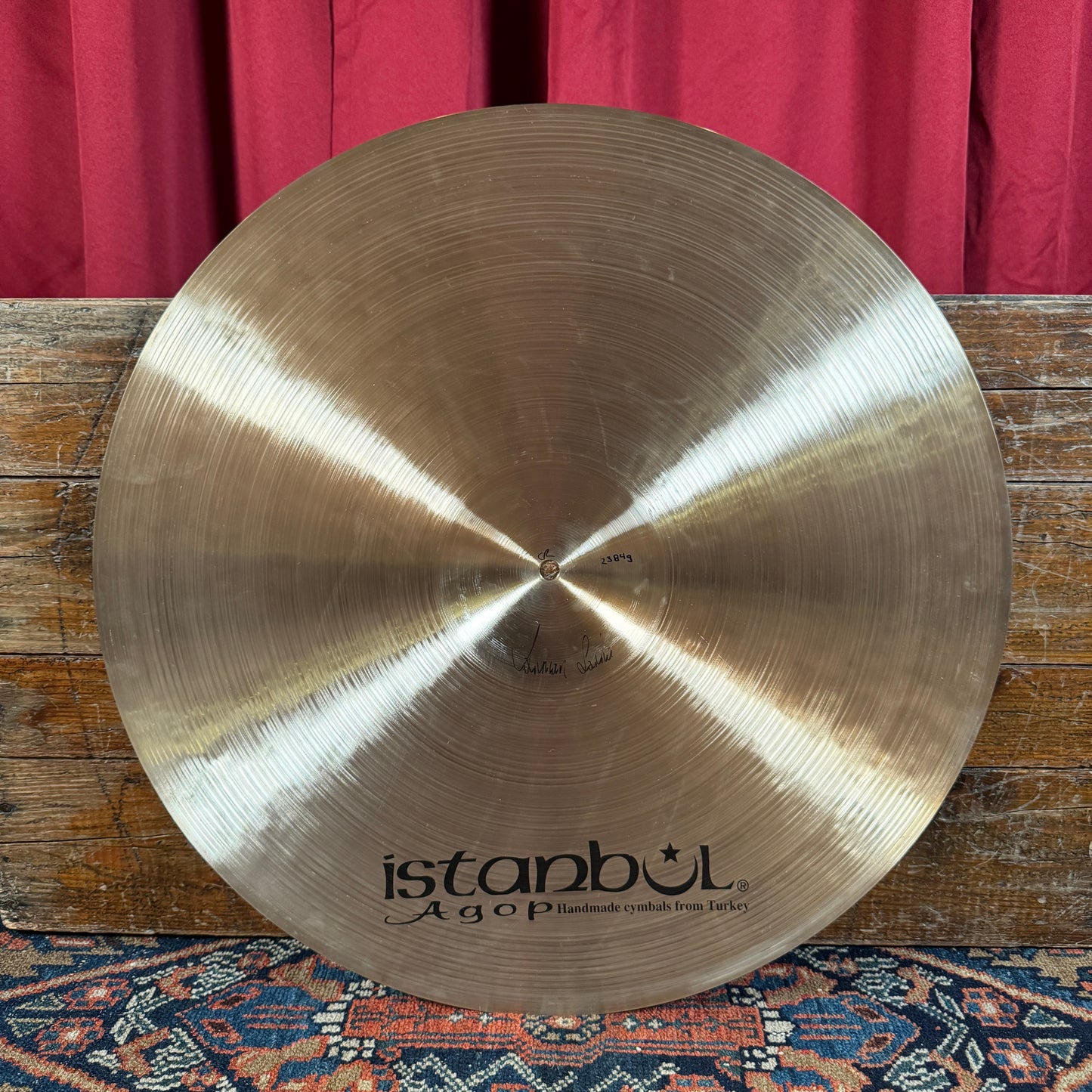 22" Istanbul Agop Traditional Crash Ride Cymbal 2384g *Video Demo*
