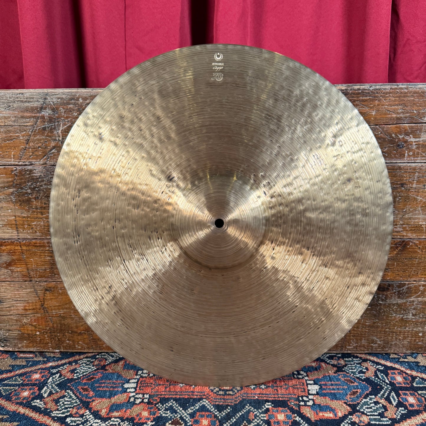 20" Istanbul Agop 30th Anniversary Medium Ride Cymbal 2146g *Video Demo*