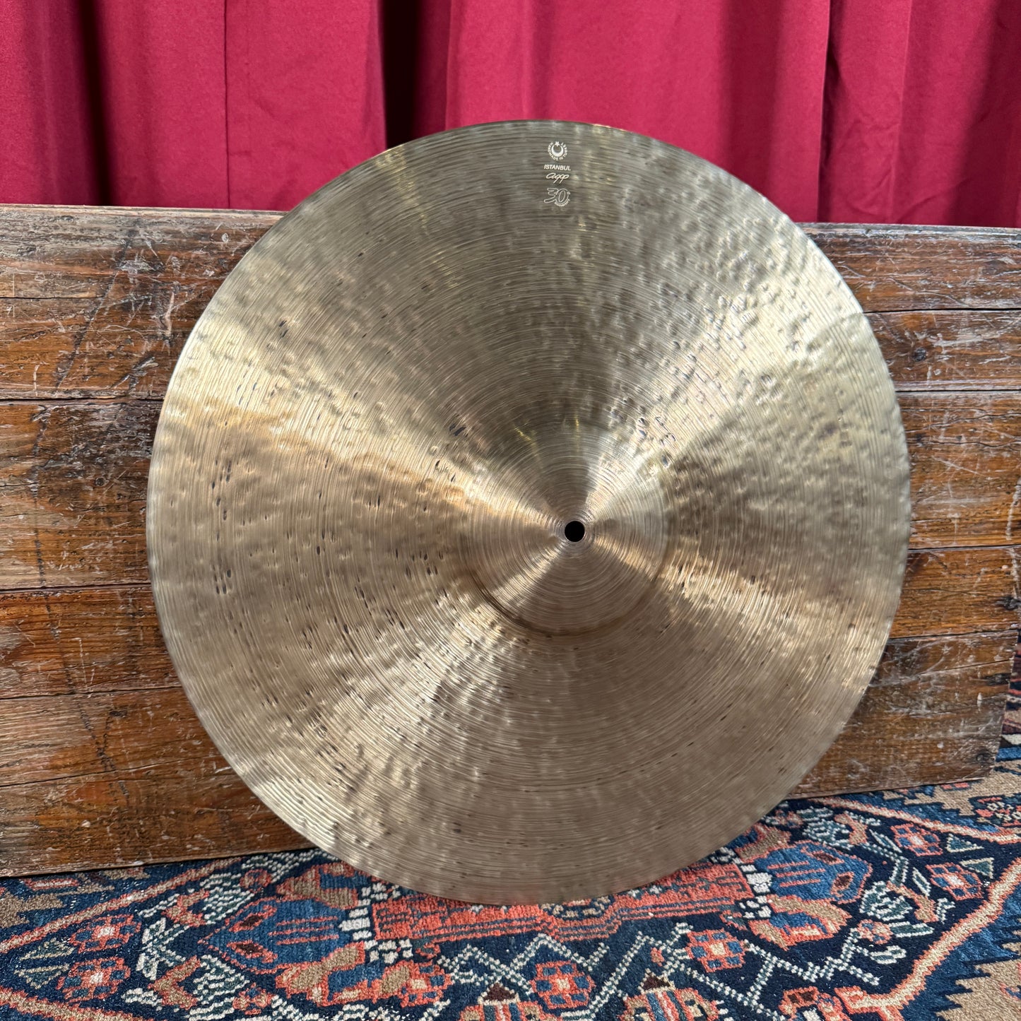 20" Istanbul Agop 30th Anniversary Medium Ride Cymbal 2146g *Video Demo*