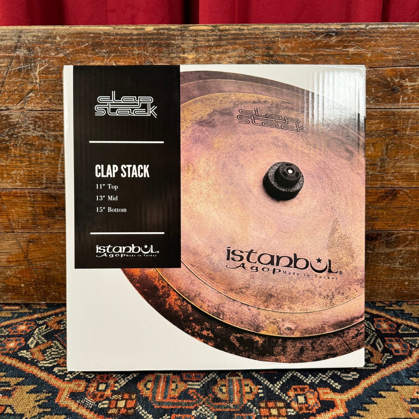 Istanbul Agop 11/13/15 Clap Stack Cymbal Set *Video Demo*