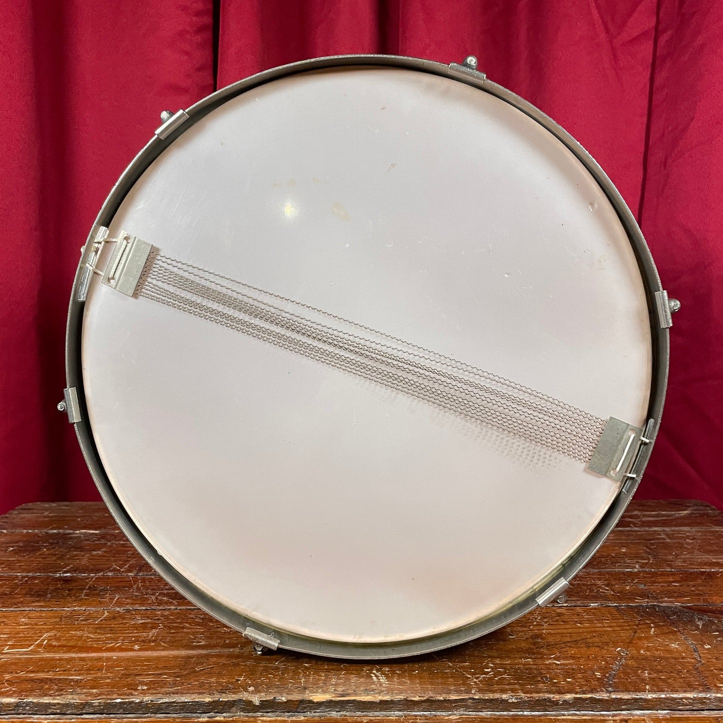 1950s Kent 191P 5x14 Single Tension Snare Drum Mahogany Stain 2-Ply Maple