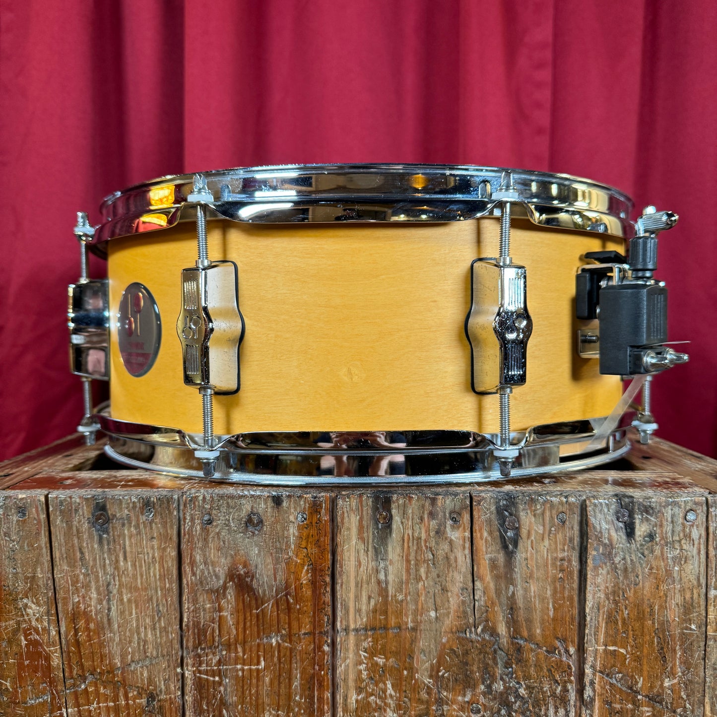 Sonor 5.5x14 Force 2005 Full Birch Snare Drum Natural