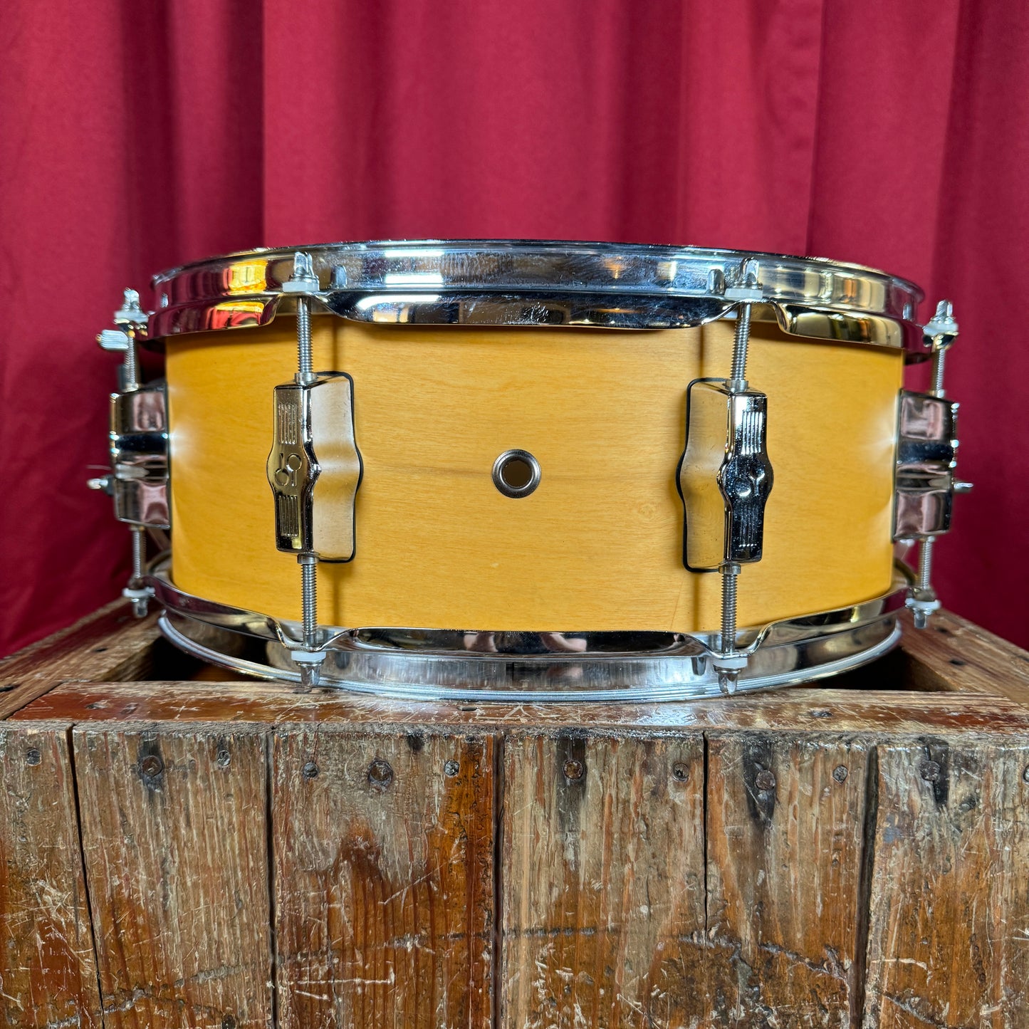 Sonor 5.5x14 Force 2005 Full Birch Snare Drum Natural