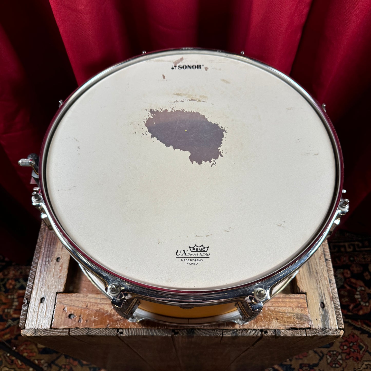Sonor 5.5x14 Force 2005 Full Birch Snare Drum Natural