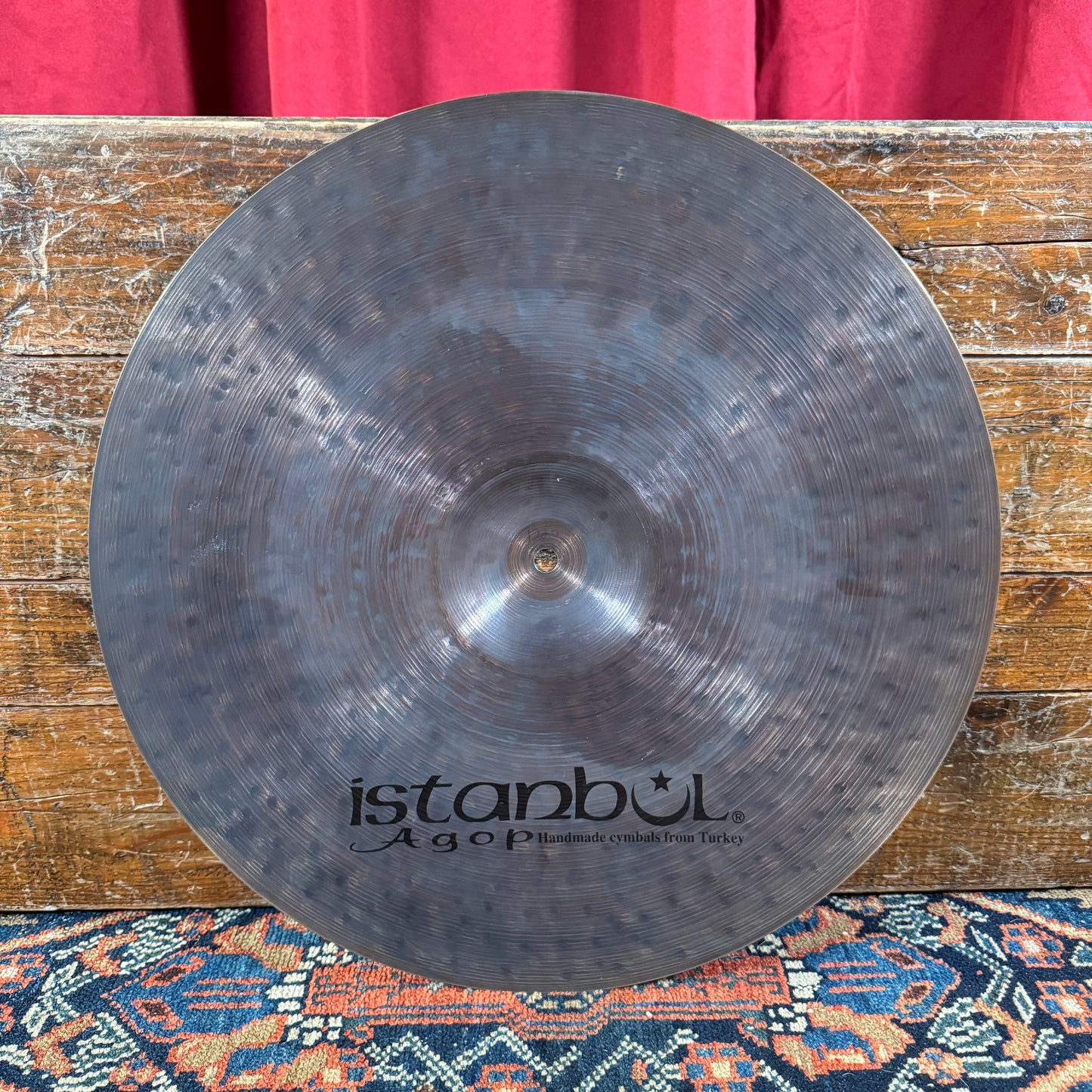 18" Istanbul Agop Om Cindy Blackman Santana Crash Cymbal 1220g *Video Demo*