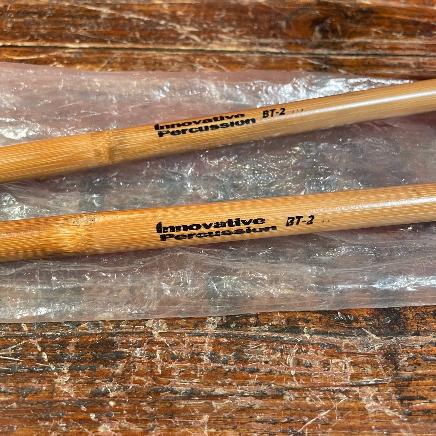 Innovation Percussion BT-2 Legato Bamboo Timpani Mallets NOS