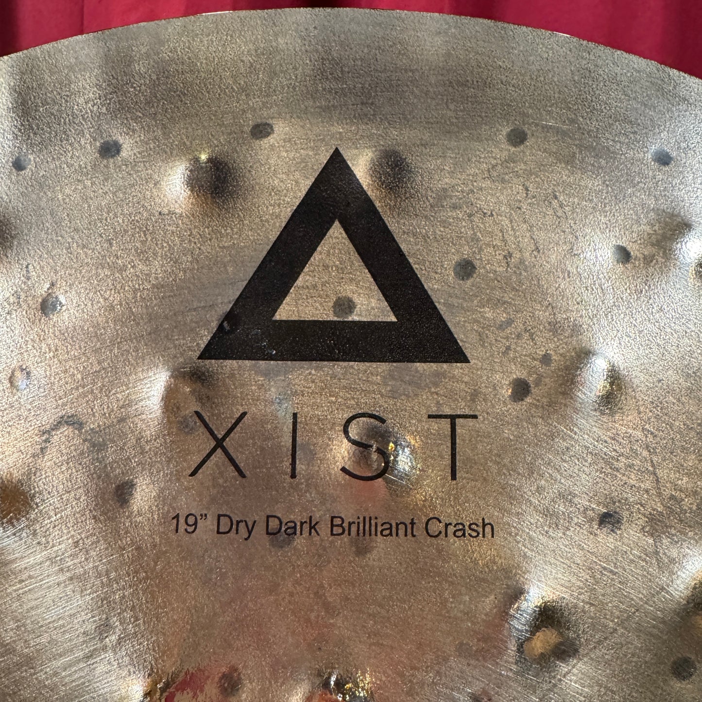 19" Istanbul Agop Xist Dry Dark Brilliant Crash Cymbal 1246g *Video Demo*