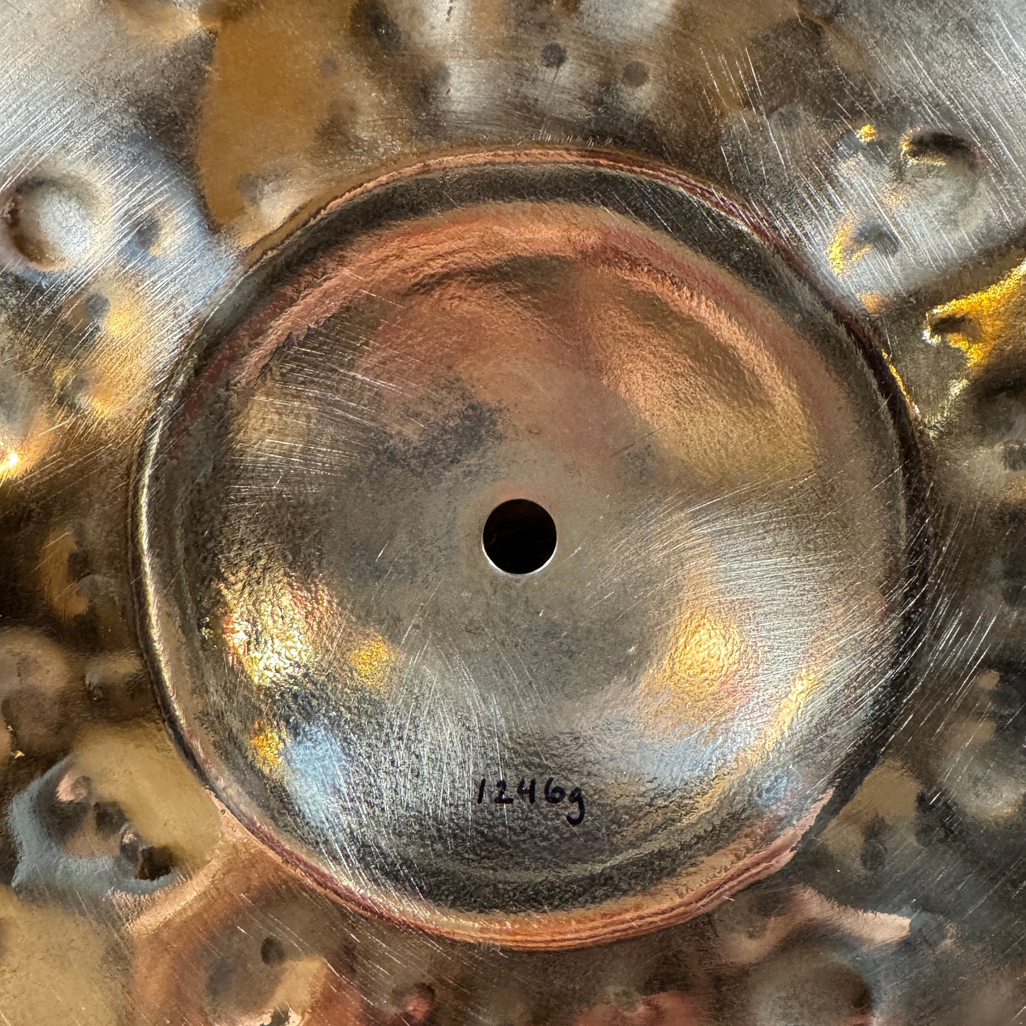 19" Istanbul Agop Xist Dry Dark Brilliant Crash Cymbal 1246g *Video Demo*