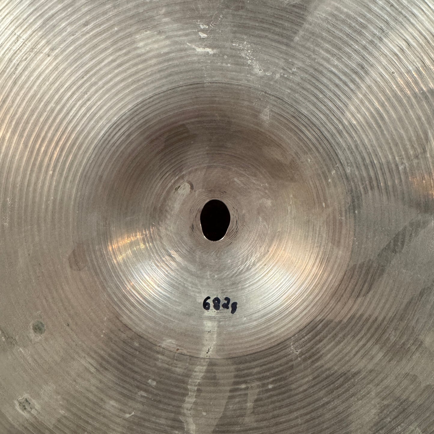 14" Paiste 1960s Ludwig Standard Crash / Hi-Hat Single Cymbal 682g Germany *Video Demo*