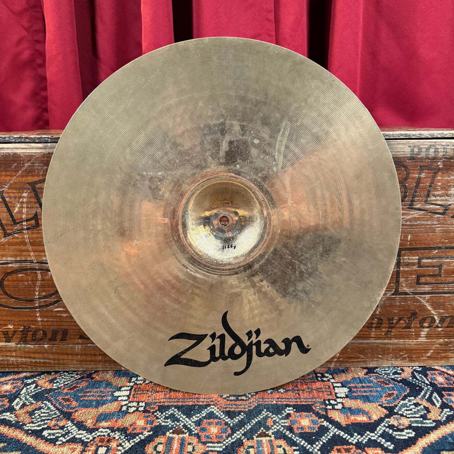 17" Zildjian A Custom Crash Cymbal Brilliant 1166g *Video Demo*