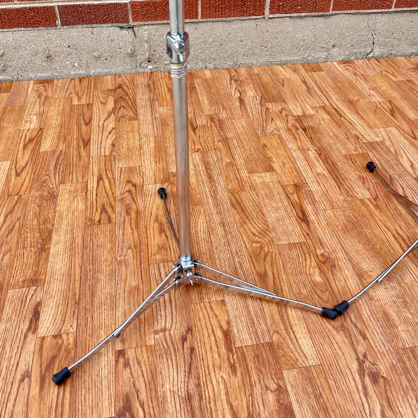 1960s Ludwig 1400 Flat Base Straight Cymbal Stand Pair (2 pcs.)